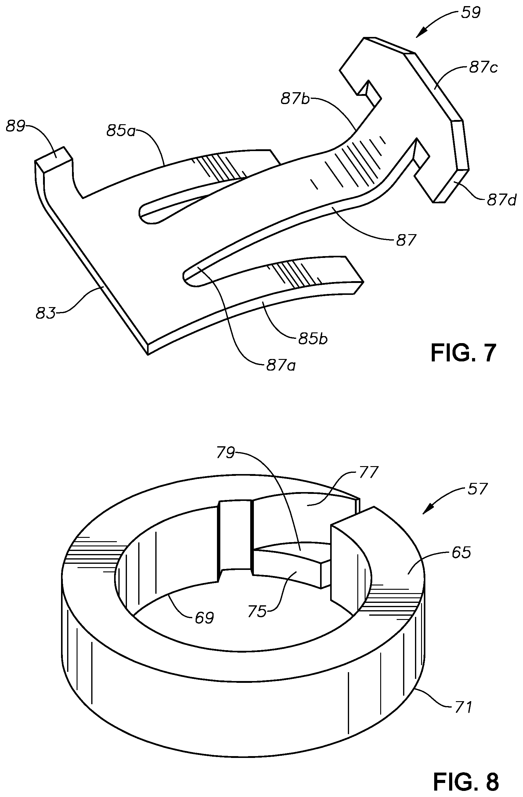 Patent US11773702 Figure 4 – Motor bearing with anti-rotation spring for electrical submersible well pump