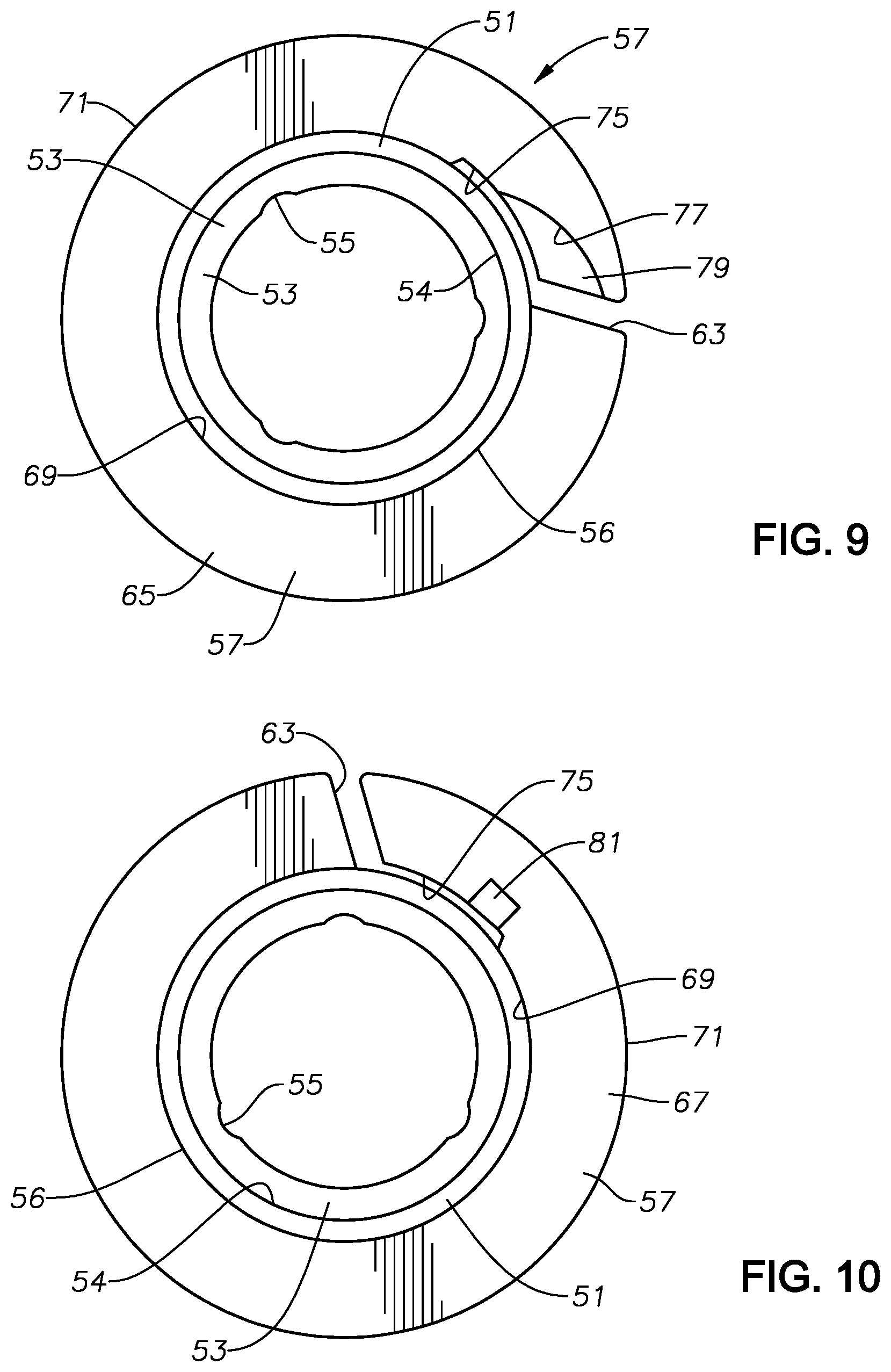 Patent US11773702 Figure 5 – Motor bearing with anti-rotation spring for electrical submersible well pump