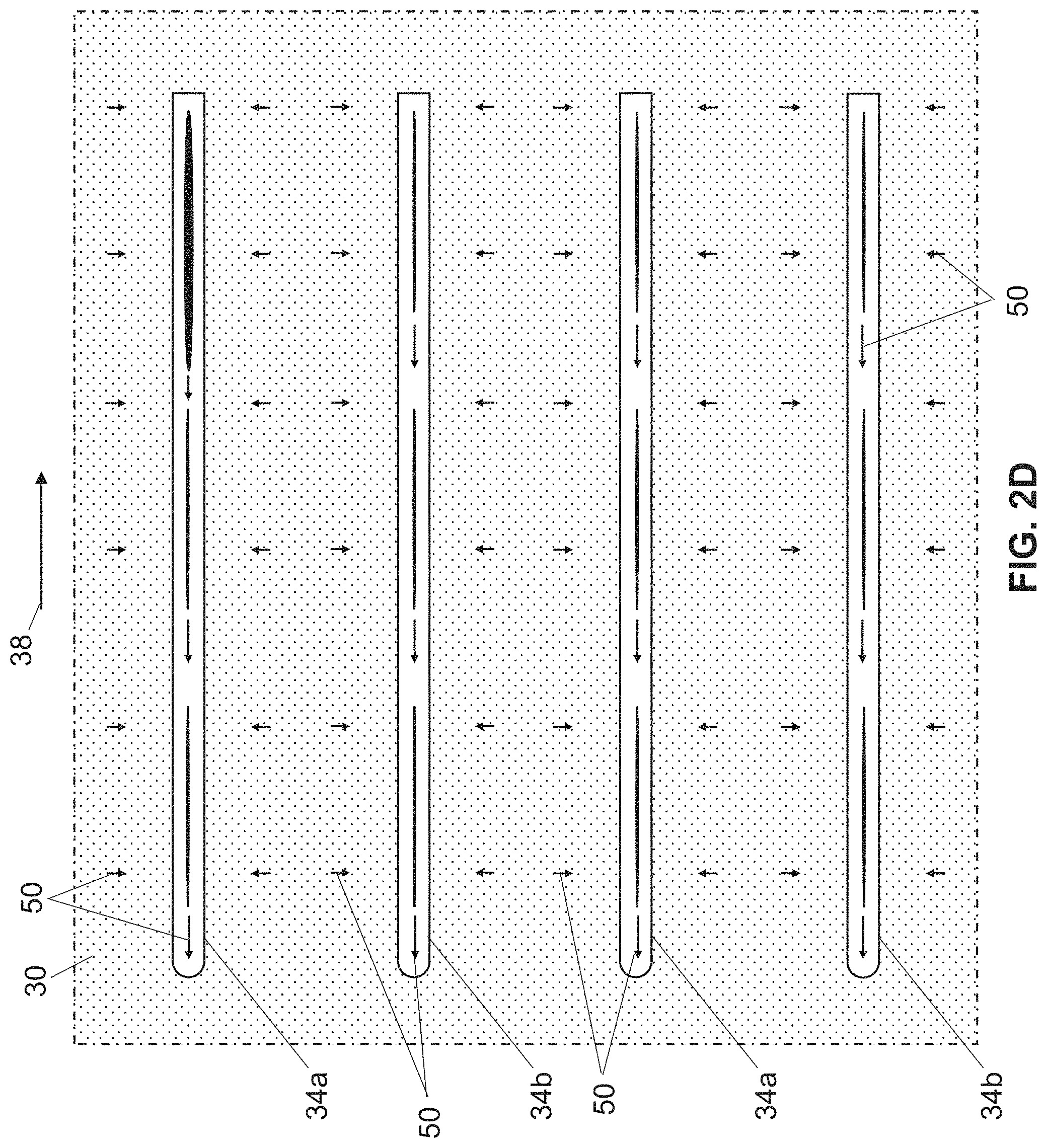 Patent US11773704 Figure 5 – Methods for tight oil production through secondary recovery using spaced producer and injector wellbores