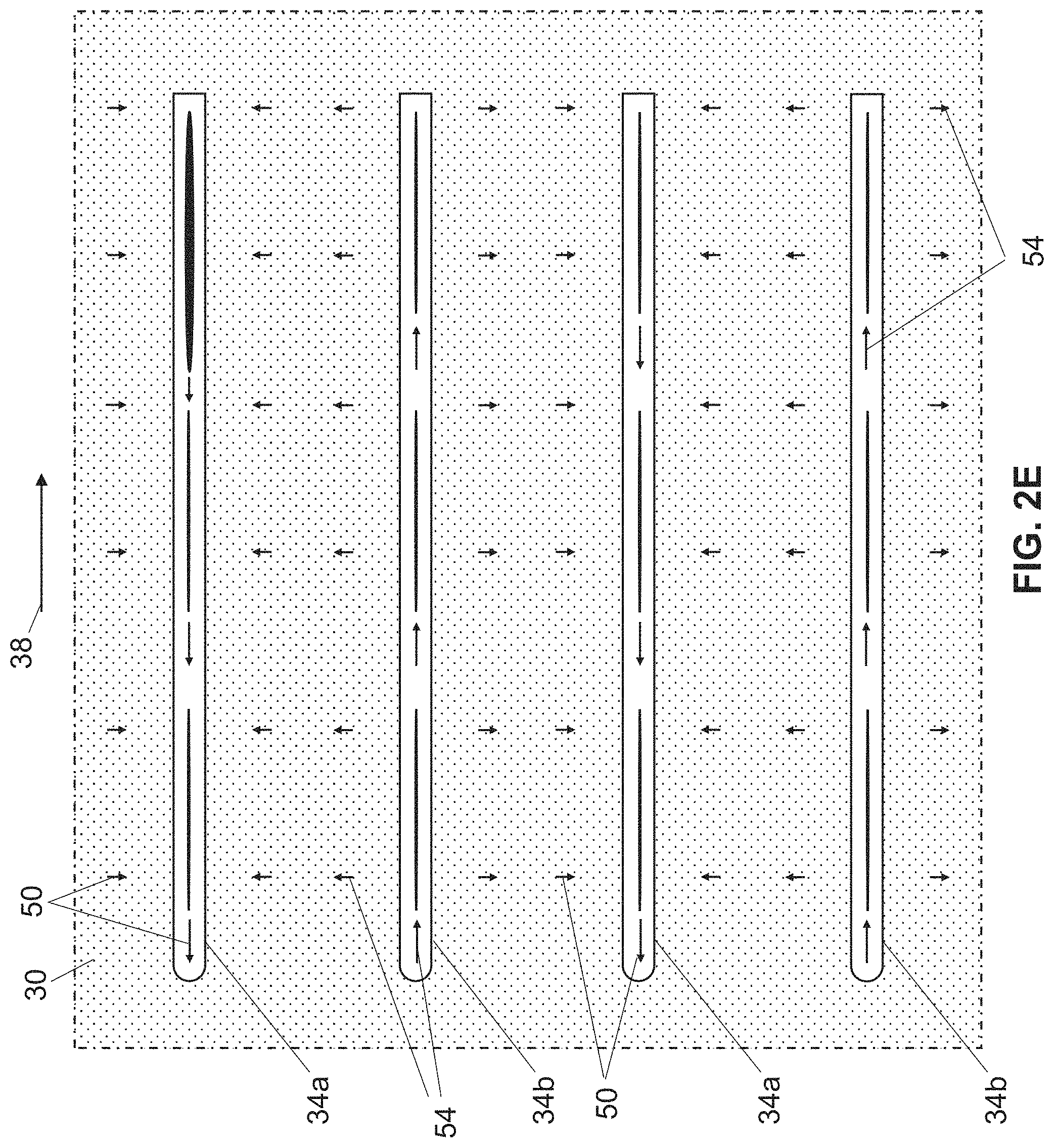 Patent US11773704 Figure 6 – Methods for tight oil production through secondary recovery using spaced producer and injector wellbores