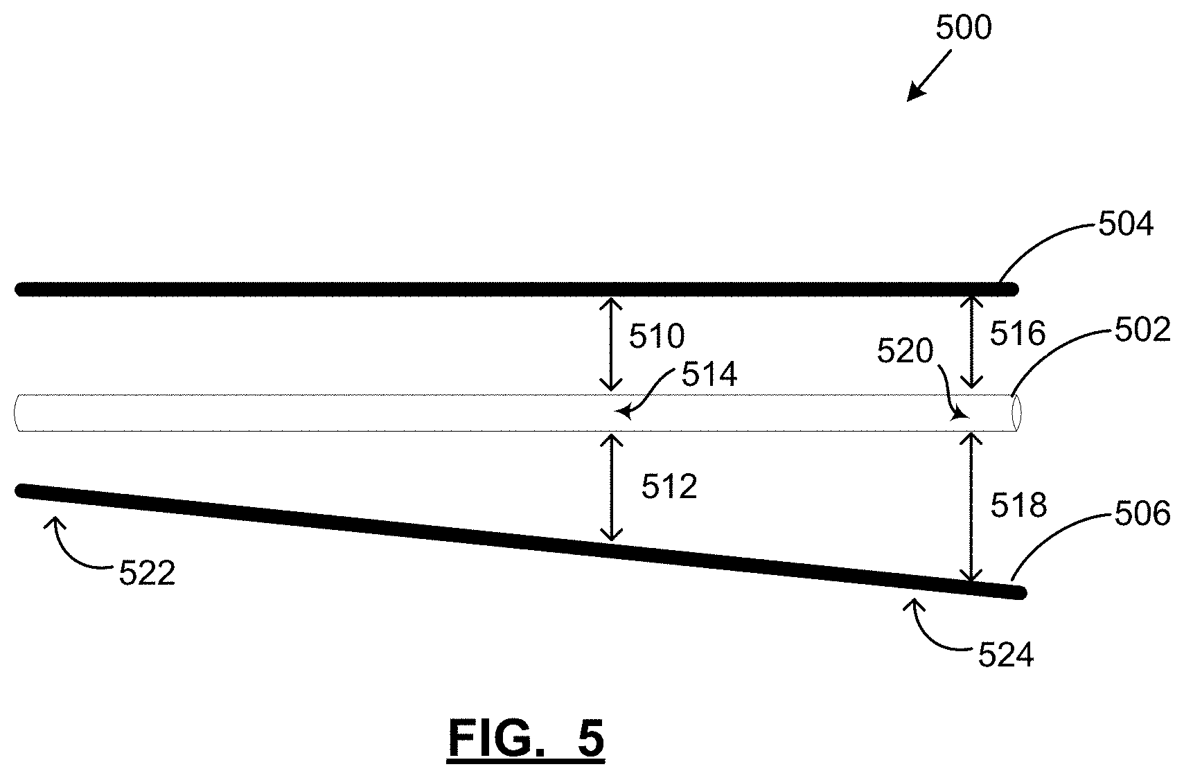 Patent US11773706 Figure 4 – Non-equidistant open transmission lines for electromagnetic heating and method of use