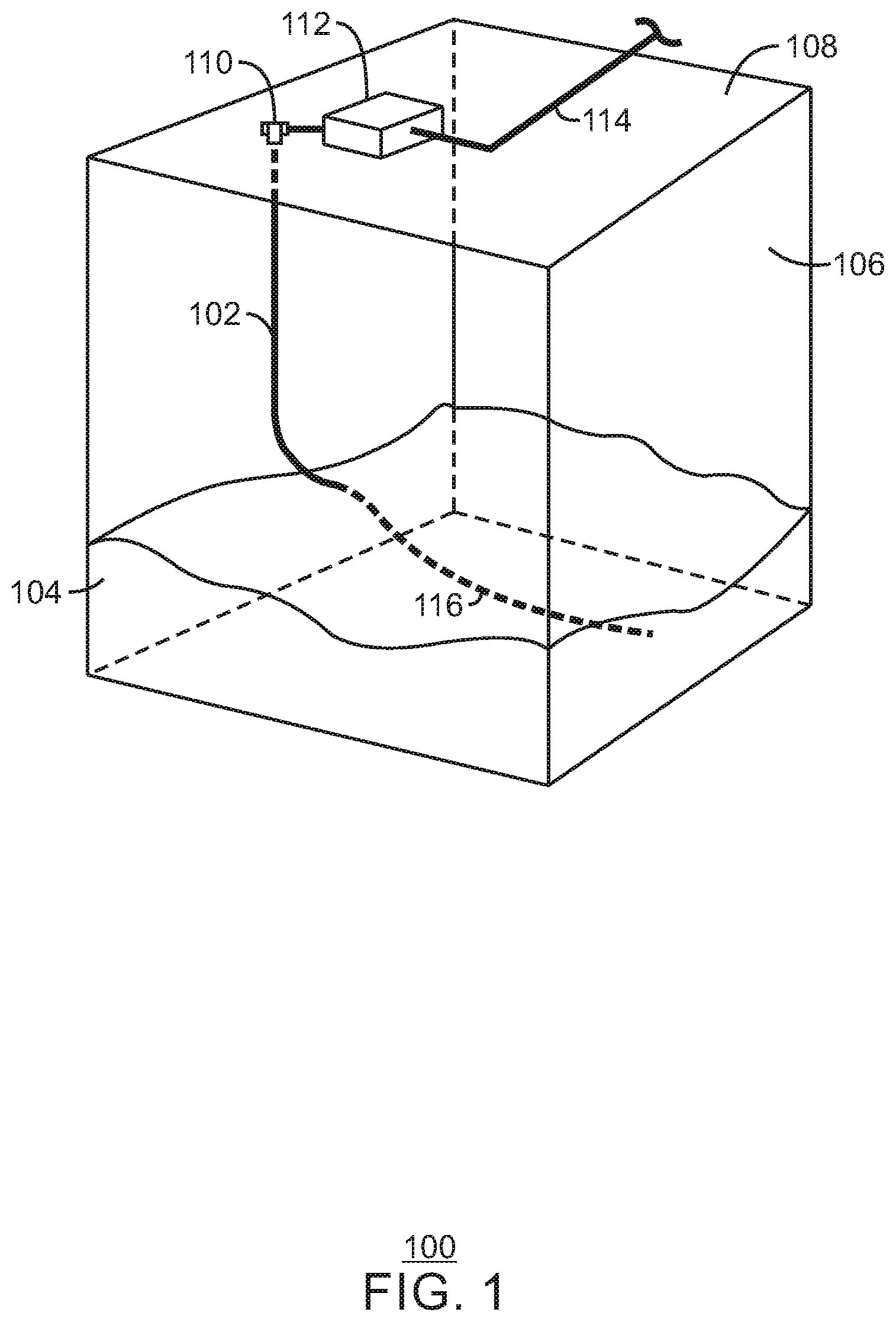 Patent US11773707 Figure 1 – Methods and systems of creating fractures in a subsurface formation