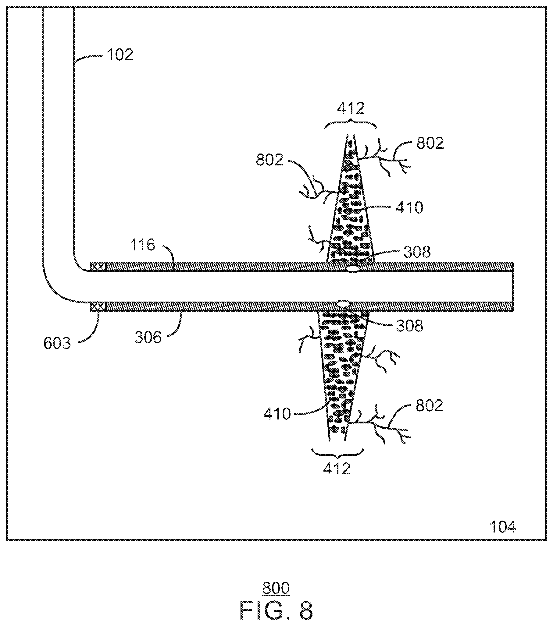 Patent US11773707 Figure 11 – Methods and systems of creating fractures in a subsurface formation