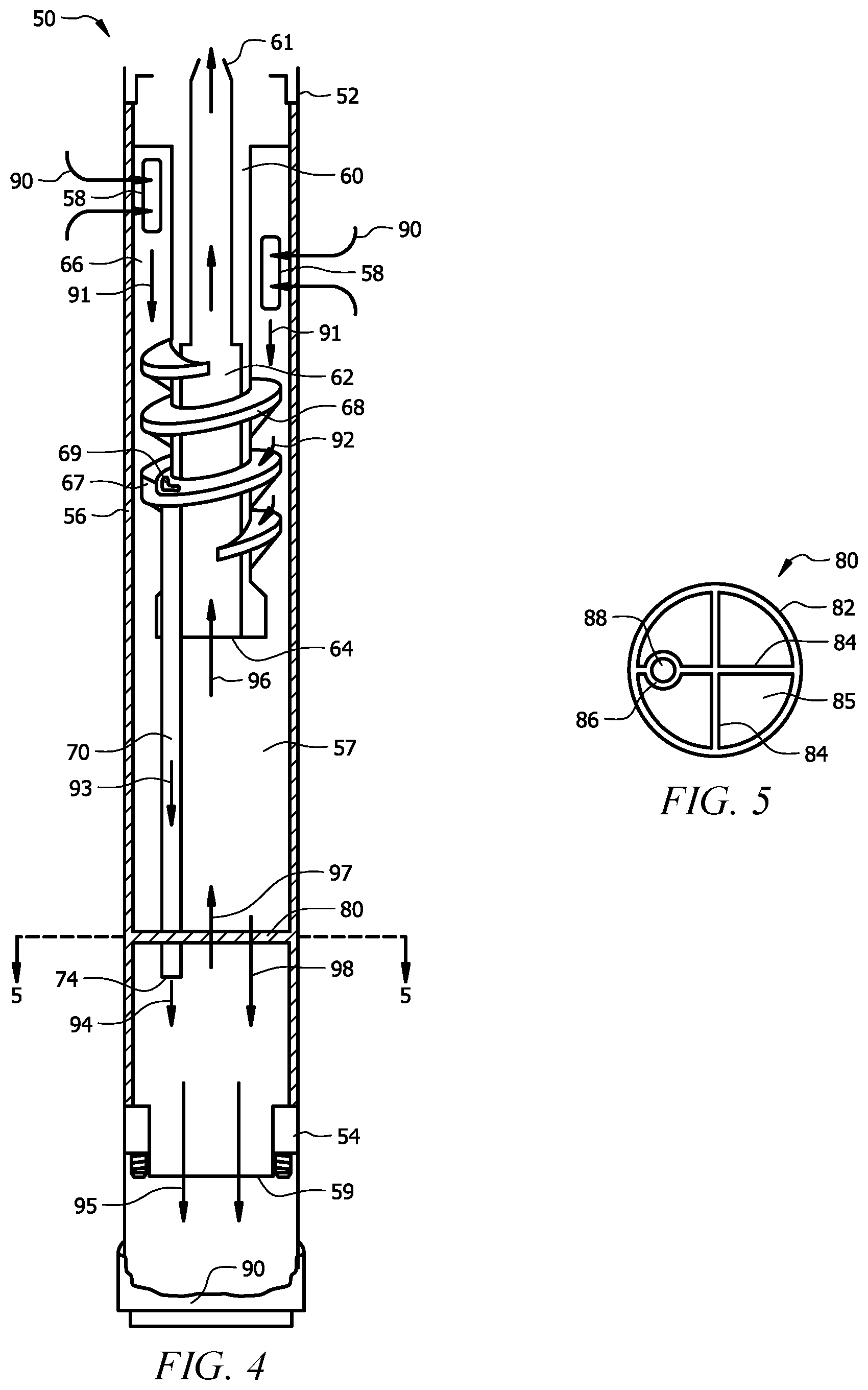Patent US11773708 Figure 3 – Sand and solids bypass separator
