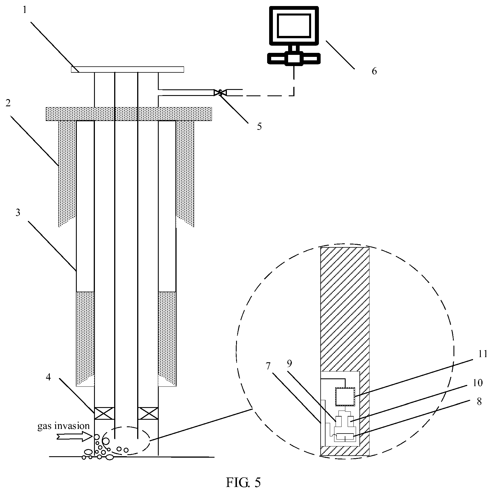 Patent US11773709 Figure 4 – Drilling well underground kick processing method and device with self-feedback adjustment