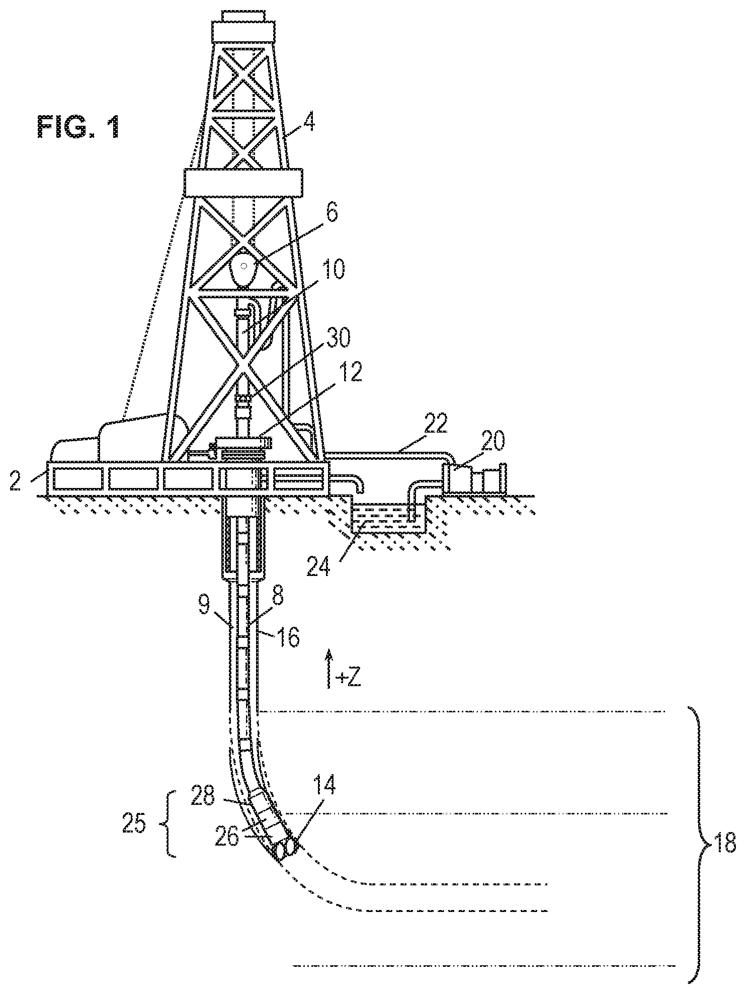 Patent US11773718 Figure 1 – Formation fluid sampling methods and systems