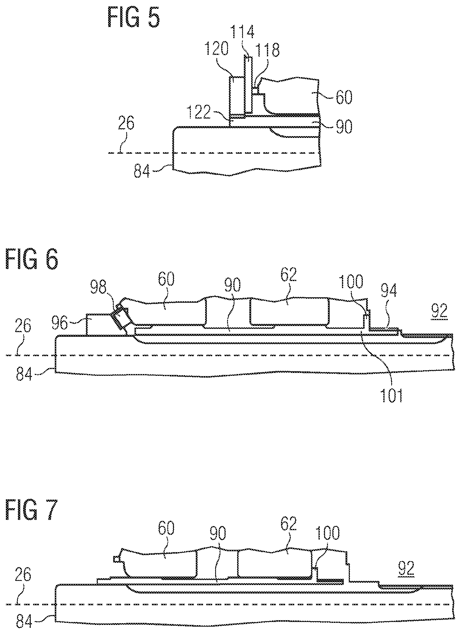 Patent US11773722 Figure 5 – Method of assembling and disassembling a gas turbine engine module and an assembly therefor