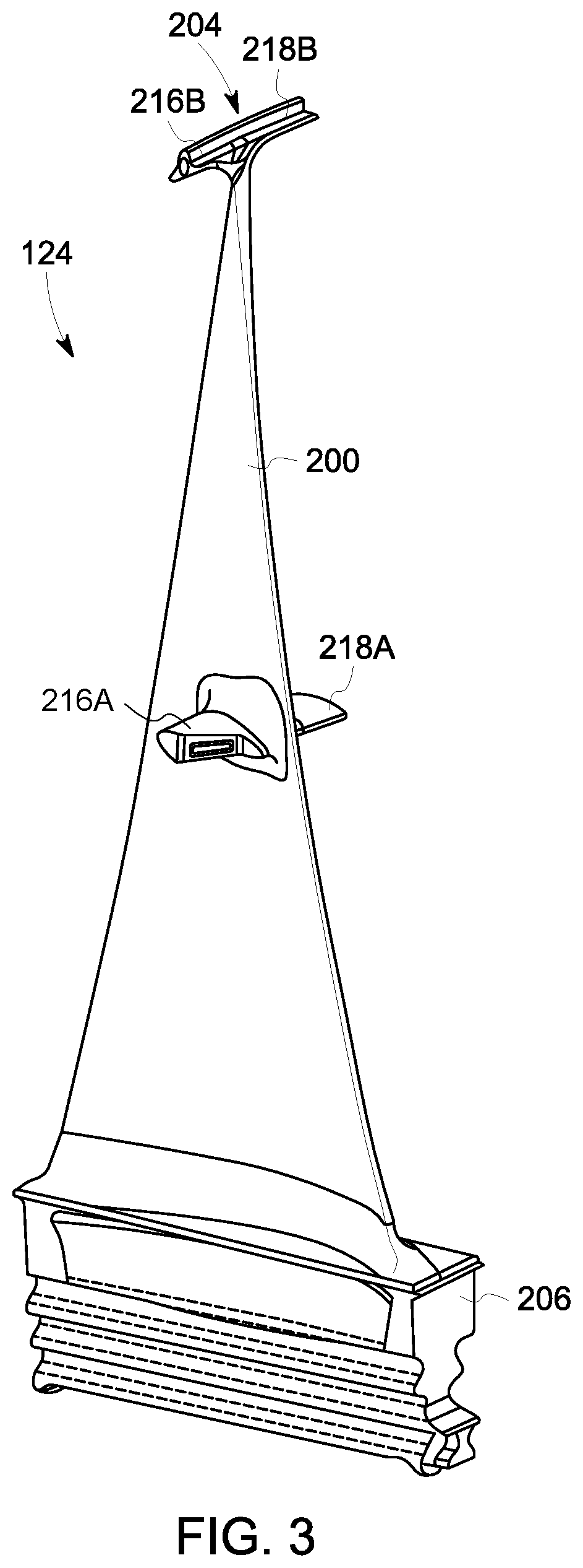 Patent US11773725 Figure 2 – Turbine damper