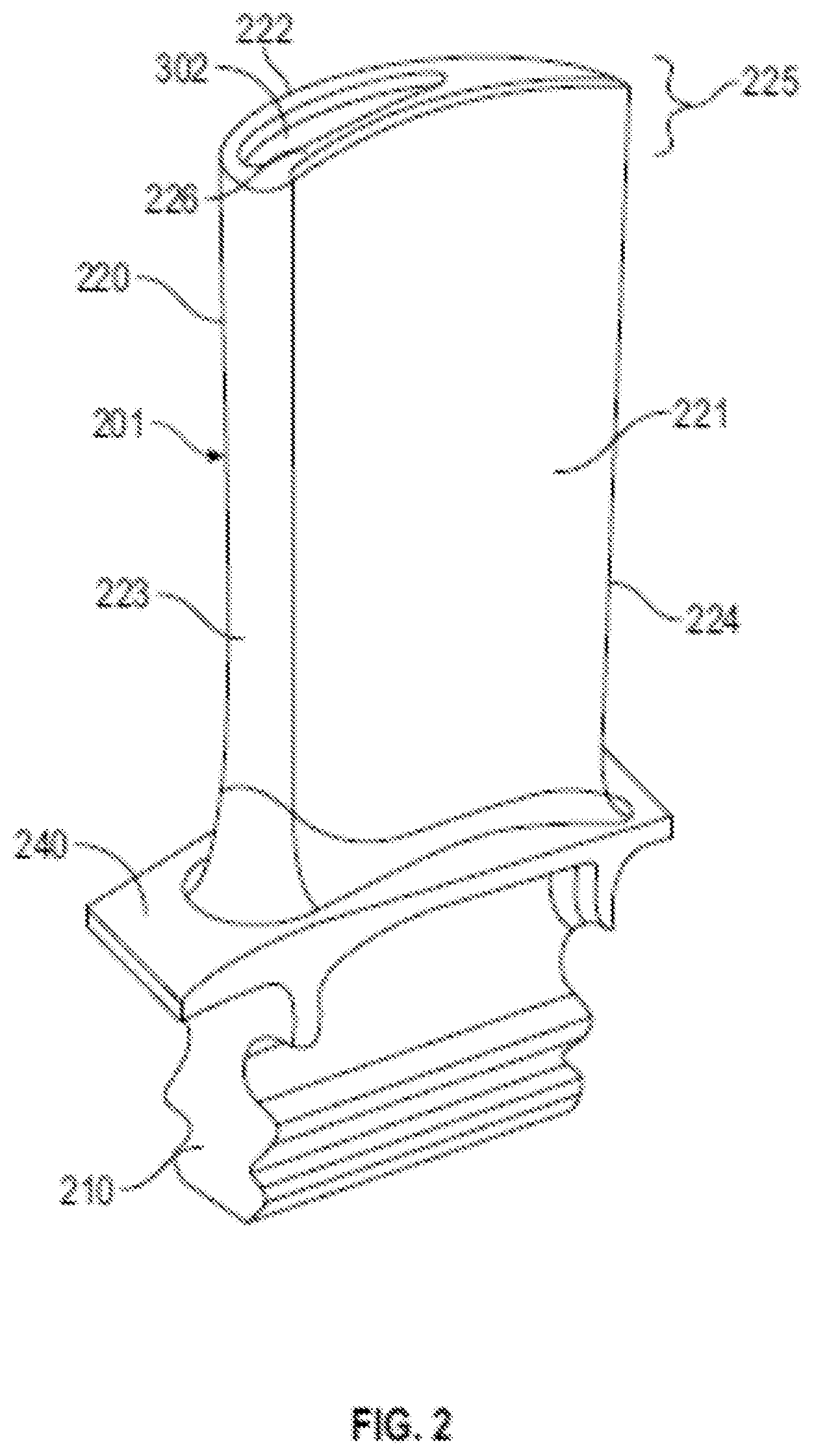 Patent US11773726 Figure 2 – Angled tip rods