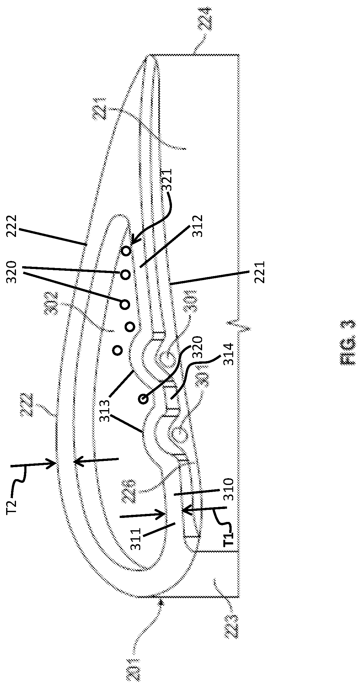 Patent US11773726 Figure 3 – Angled tip rods