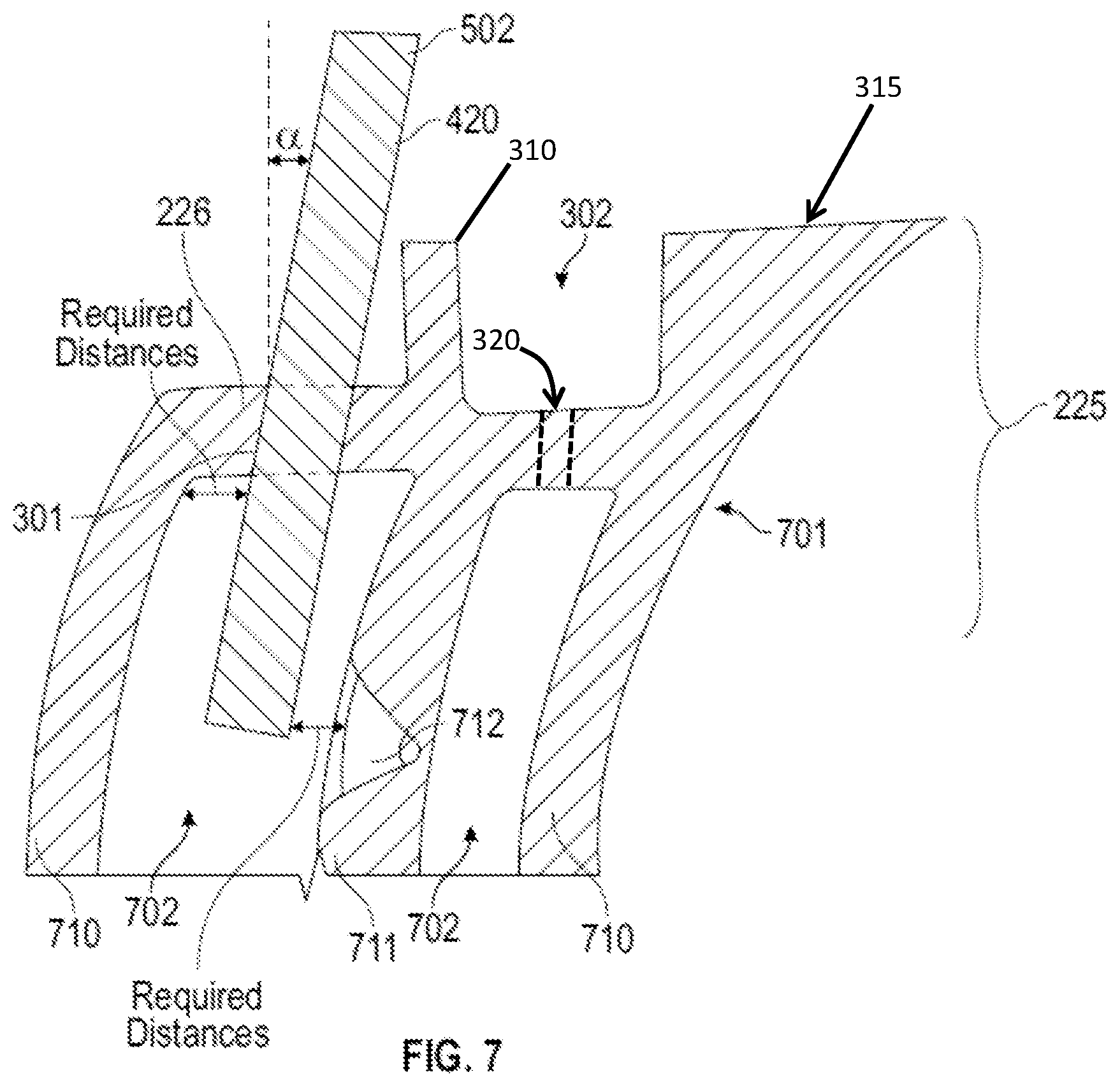 Patent US11773726 Figure 6 – Angled tip rods