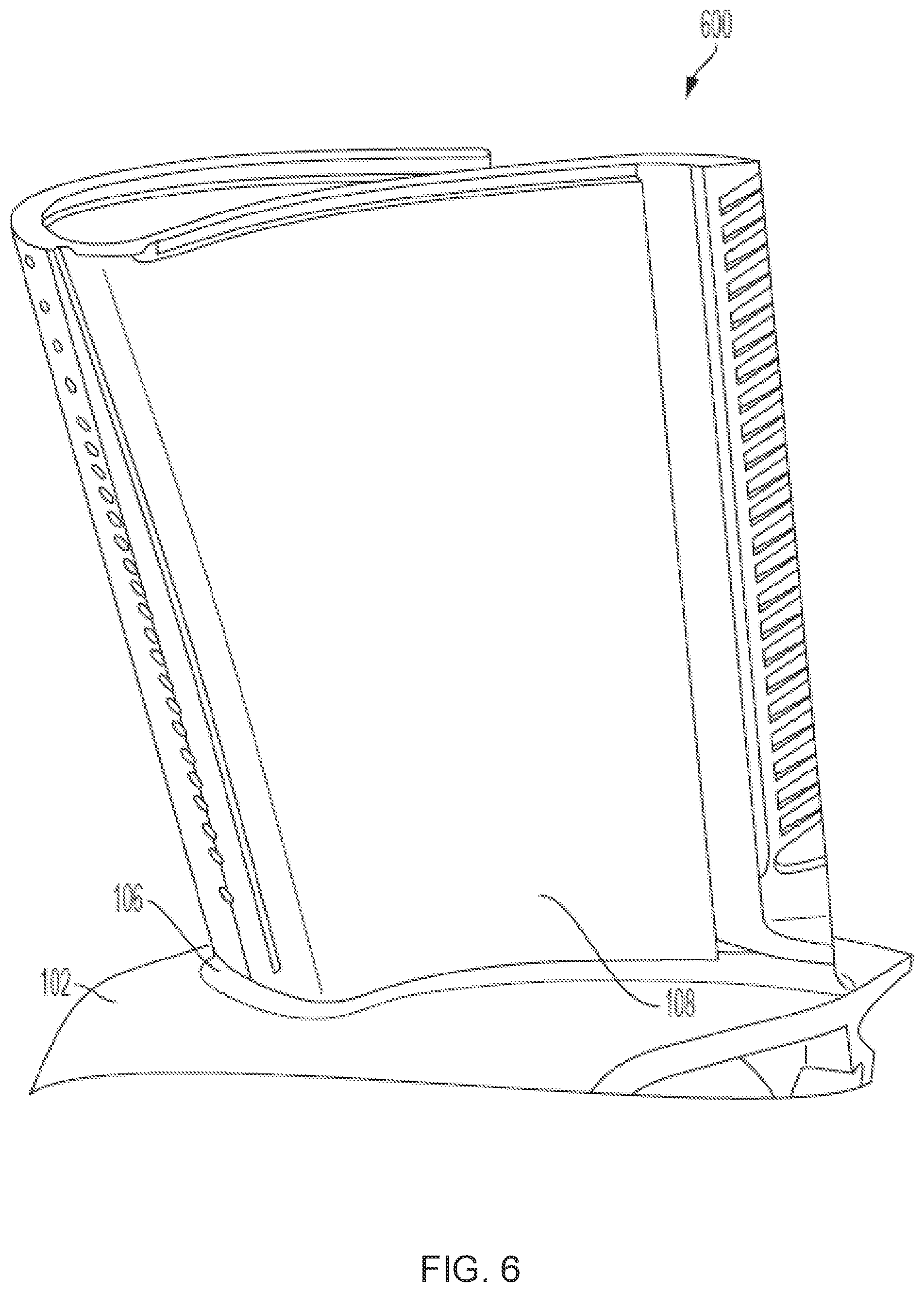 Patent US11773728 Figure 6 – Purge arrangement for dual-feed airfoil