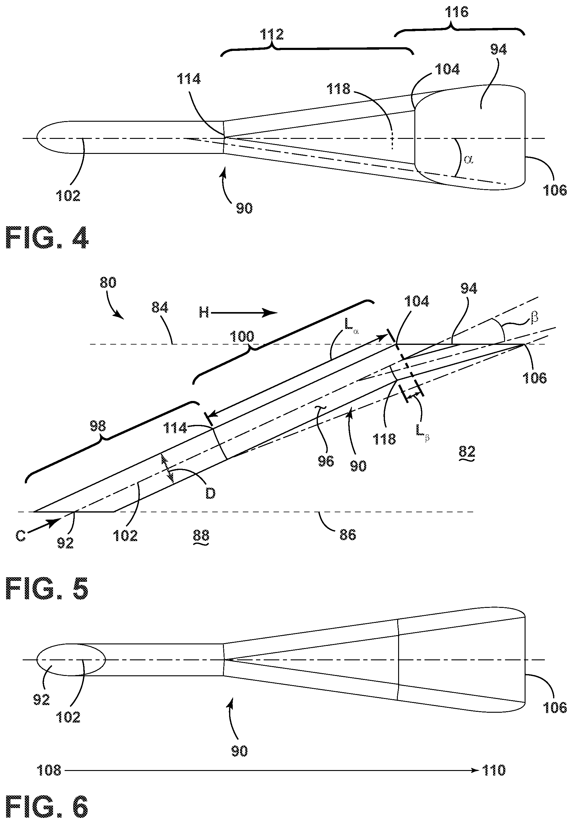 Patent US11773729 Figure 4 – Component for a gas turbine engine with a film hole