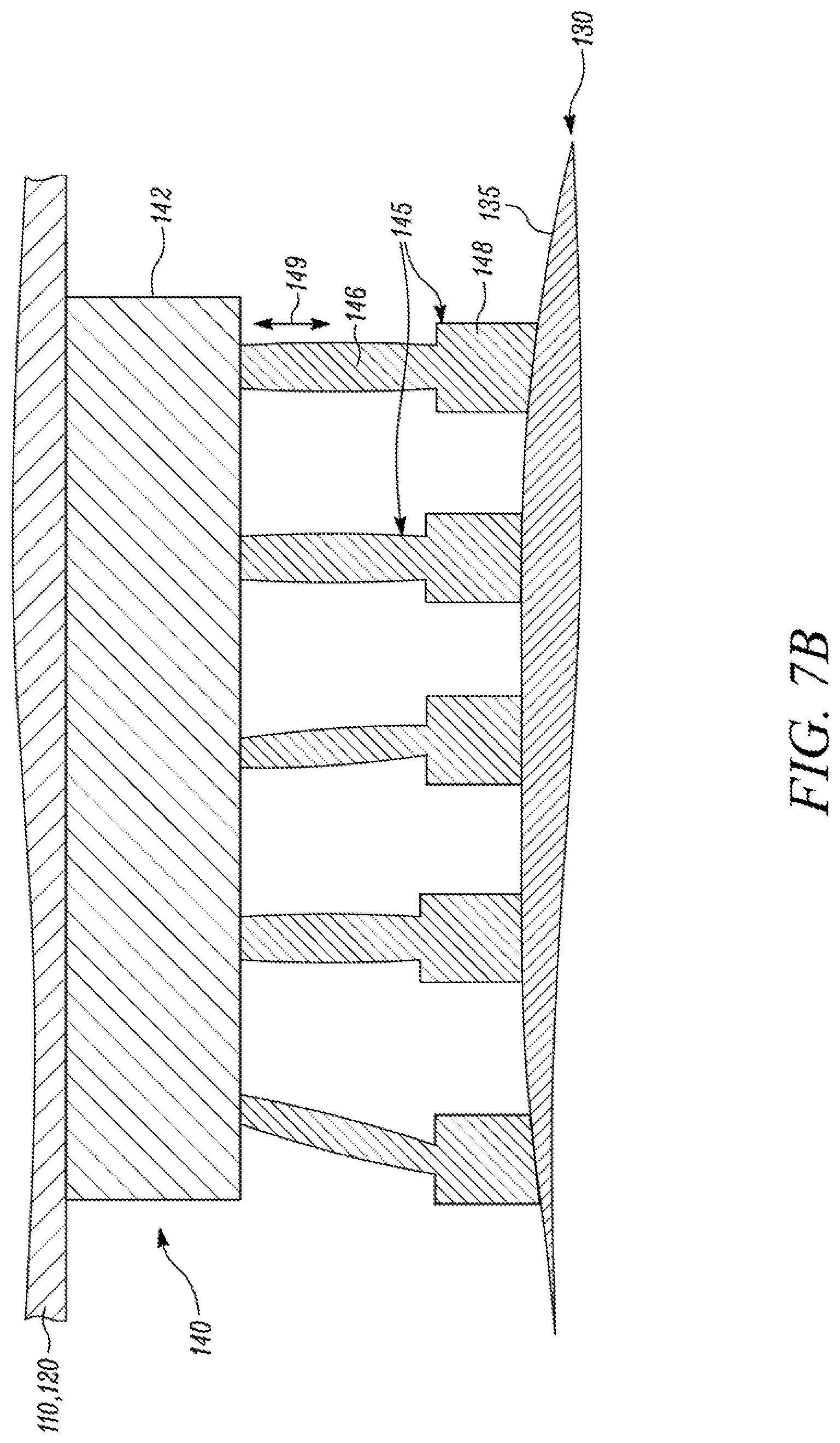 Patent US11773737 Figure 9 – Load transfer device, stator vane assembly, turbine, and gas turbine engine including the same