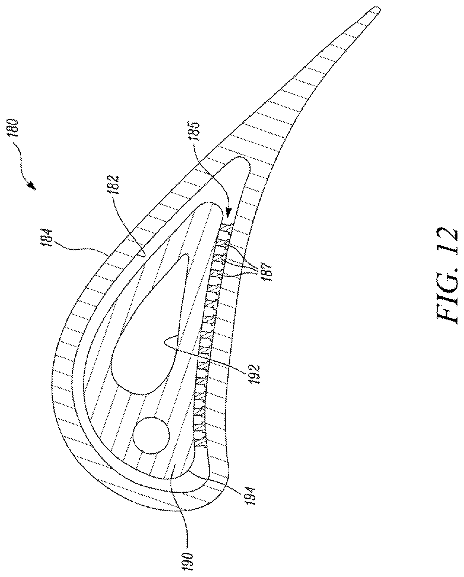 Patent US11773737 Figure 15 – Load transfer device, stator vane assembly, turbine, and gas turbine engine including the same