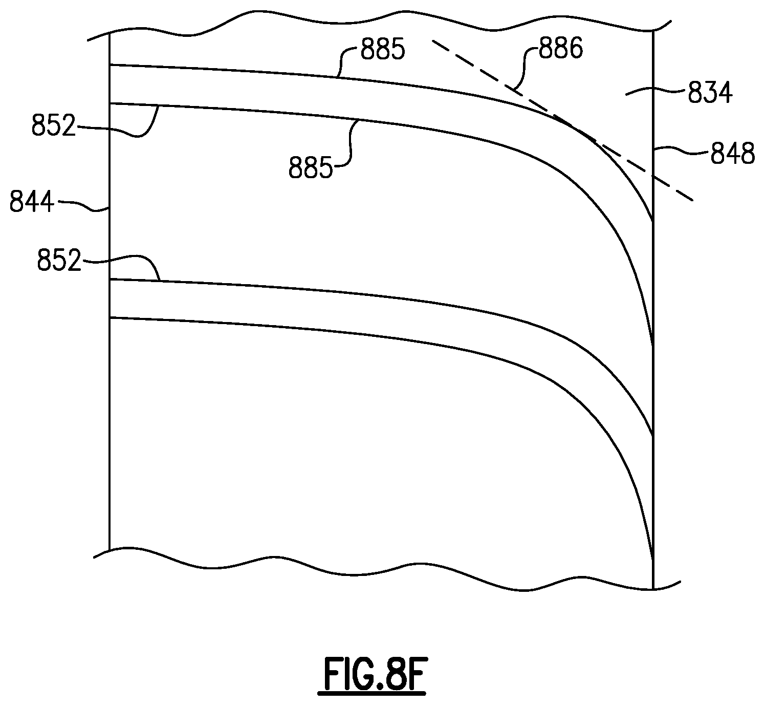 Patent US11773738 Figure 8 – Radial lift seal