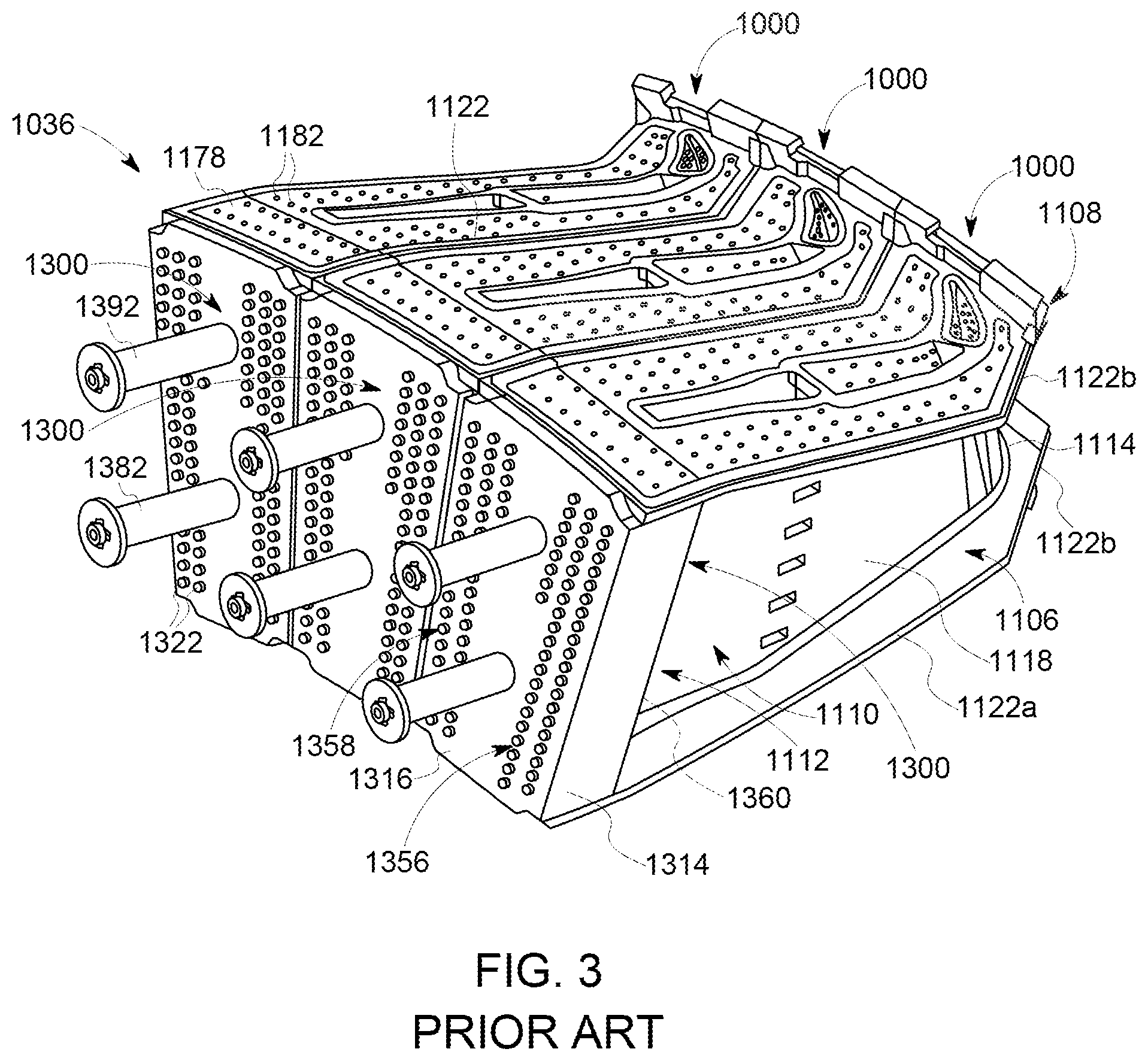 Patent US11773739 Figure 2 – Curved seal for adjacent gas turbine components
