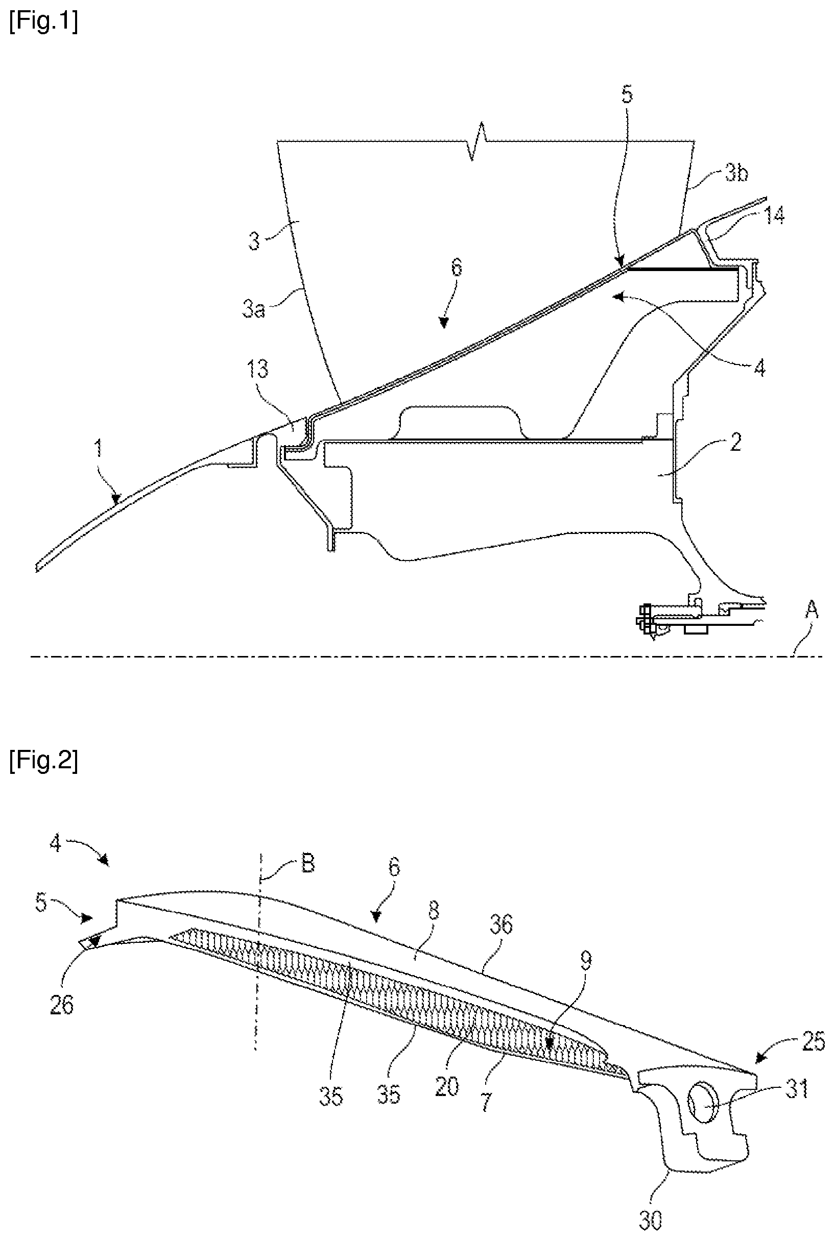 Patent US11773740 Figure 1 – Platform for a fan rotor of an aircraft turbomachine