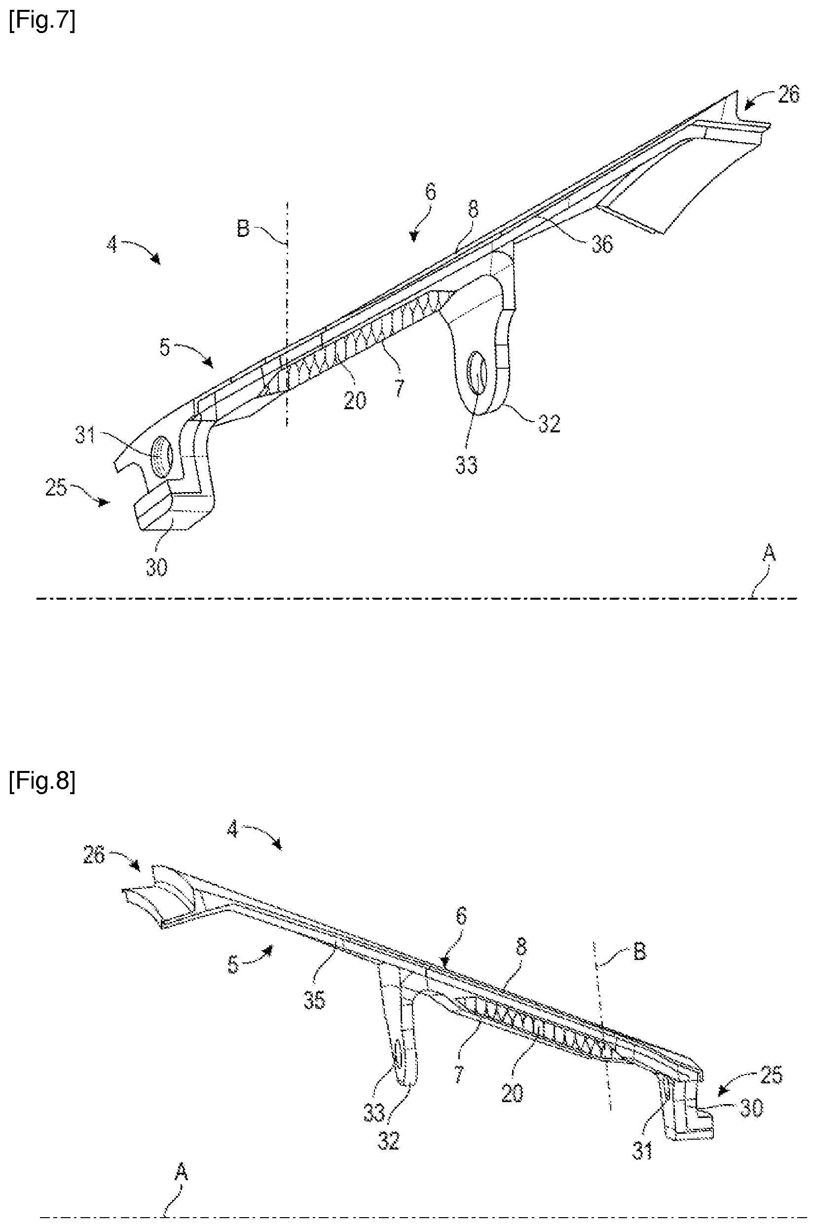 Patent US11773740 Figure 4 – Platform for a fan rotor of an aircraft turbomachine