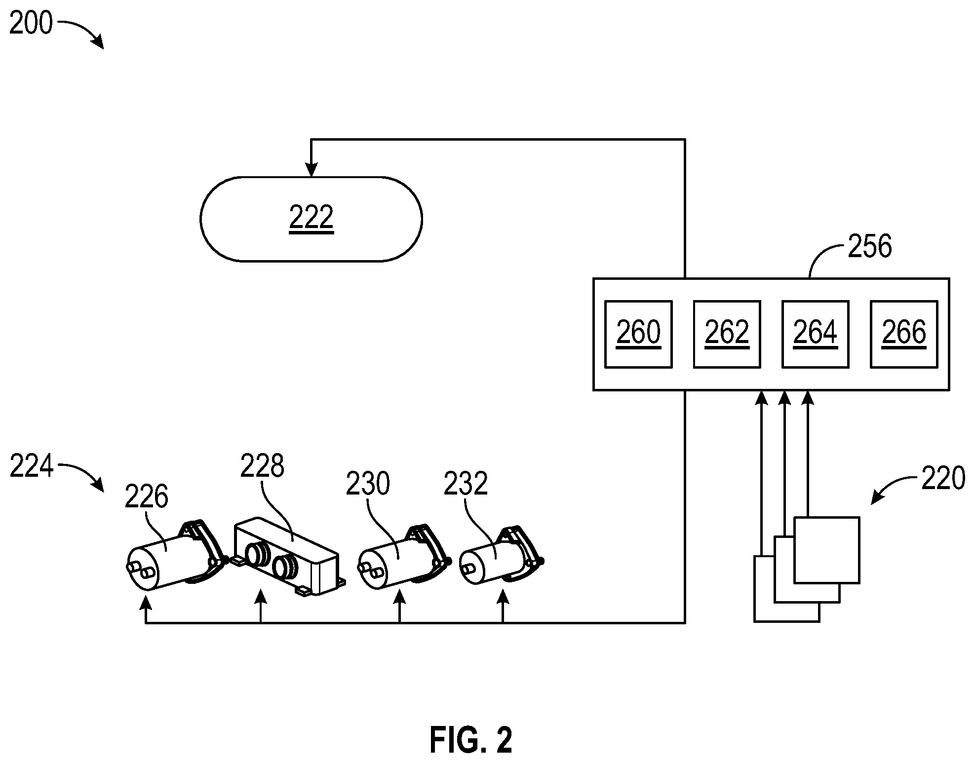 Patent US11773743 Figure 2 – Model-based rotor speed keep out zone control