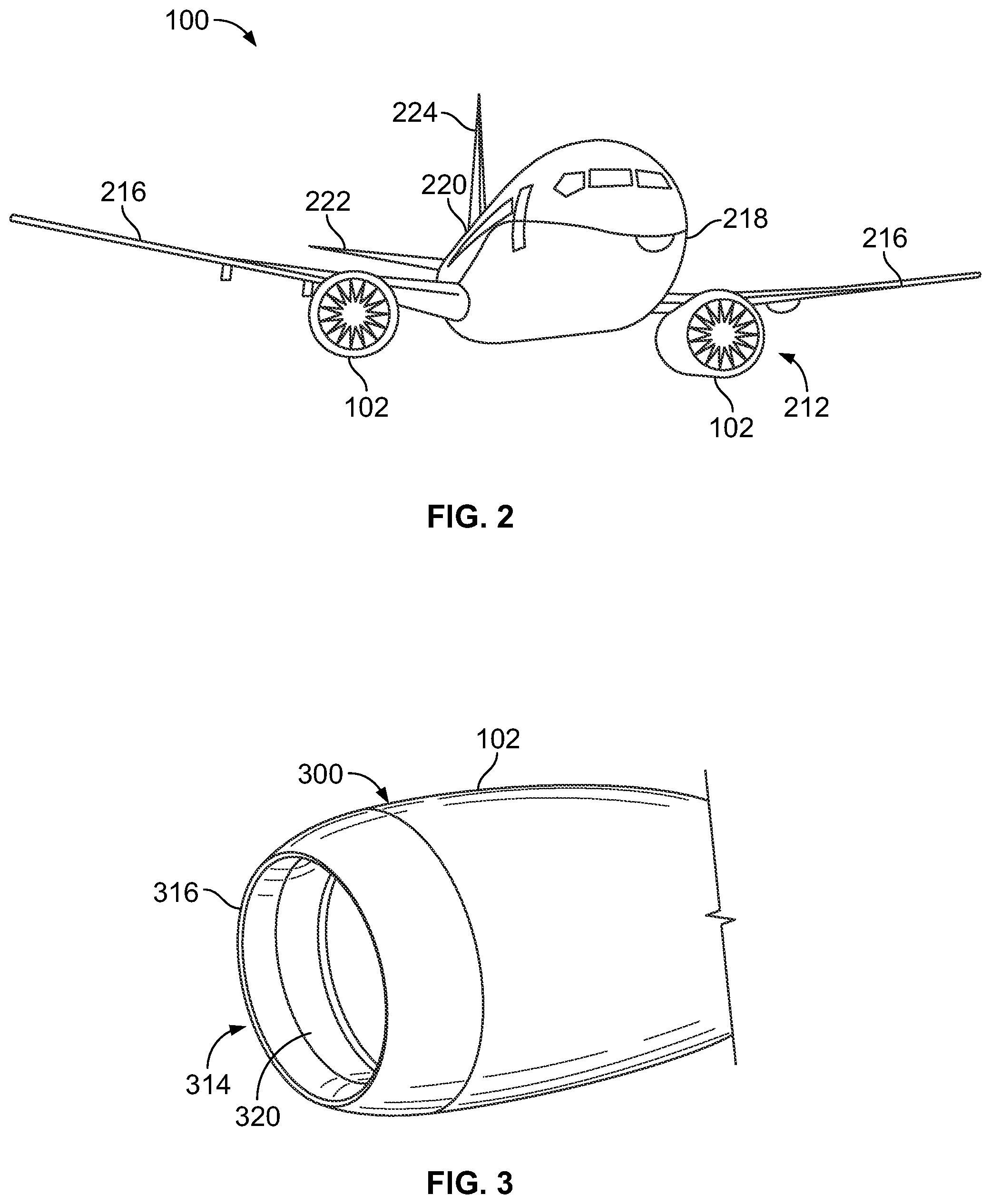 Patent US11773744 Figure 2 – Systems and methods for controlling vanes of an engine of an aircraft