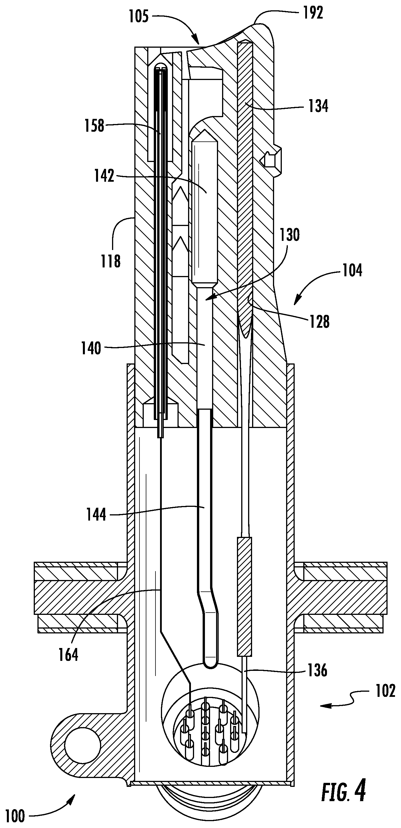 Patent US11773745 Figure 4 – Pressure and temperature sensors and methods of controlling ice accretion on pressure and temperature sensors
