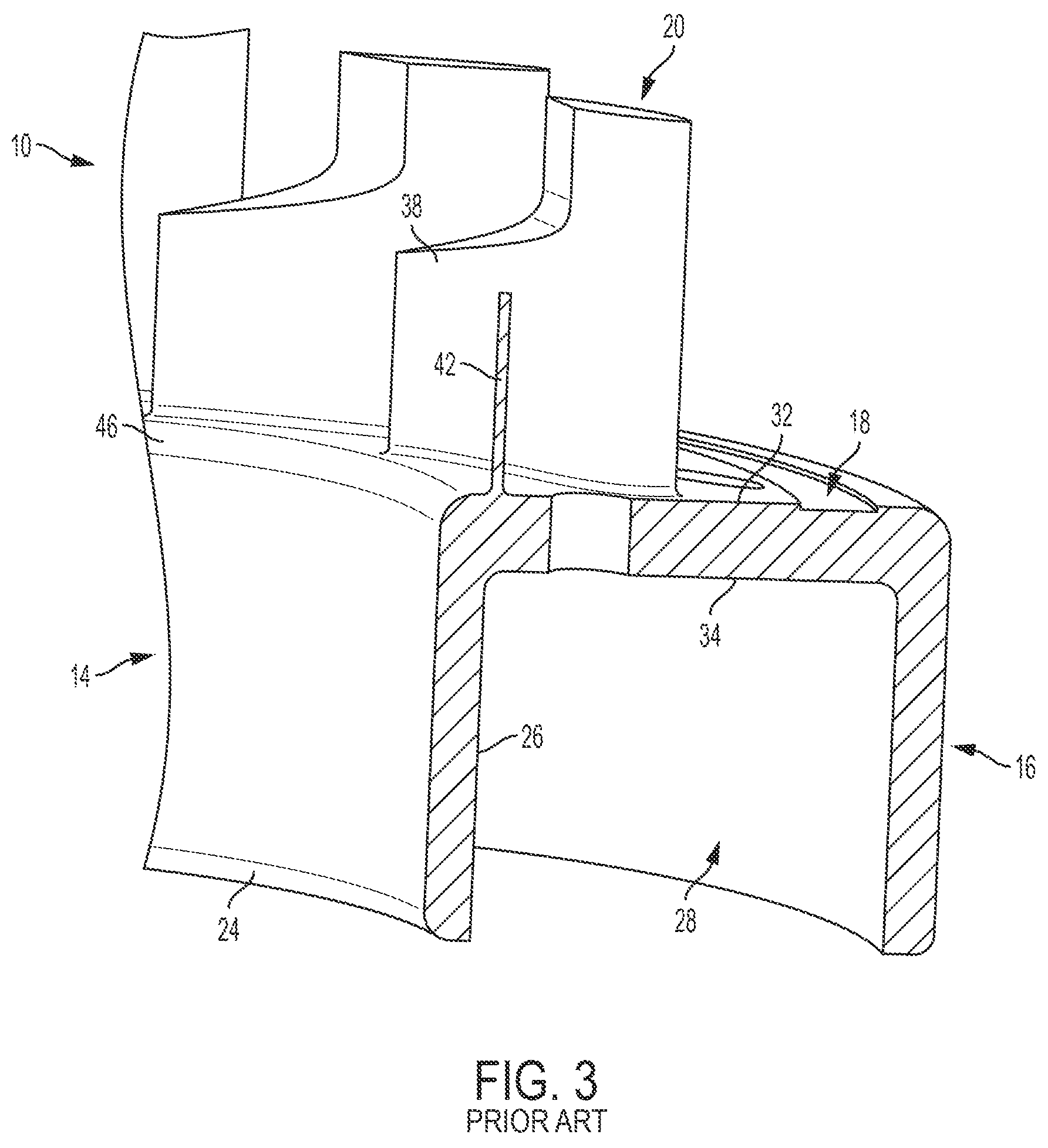 Patent US11773749 Figure 3 – Method and system for nozzle ring repair