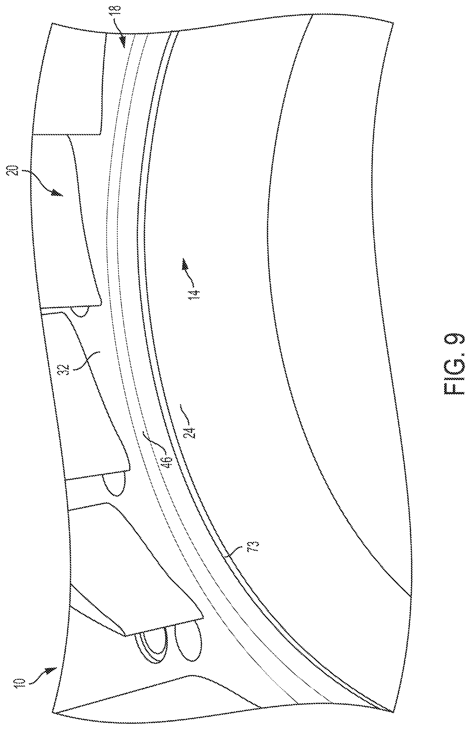 Patent US11773749 Figure 9 – Method and system for nozzle ring repair