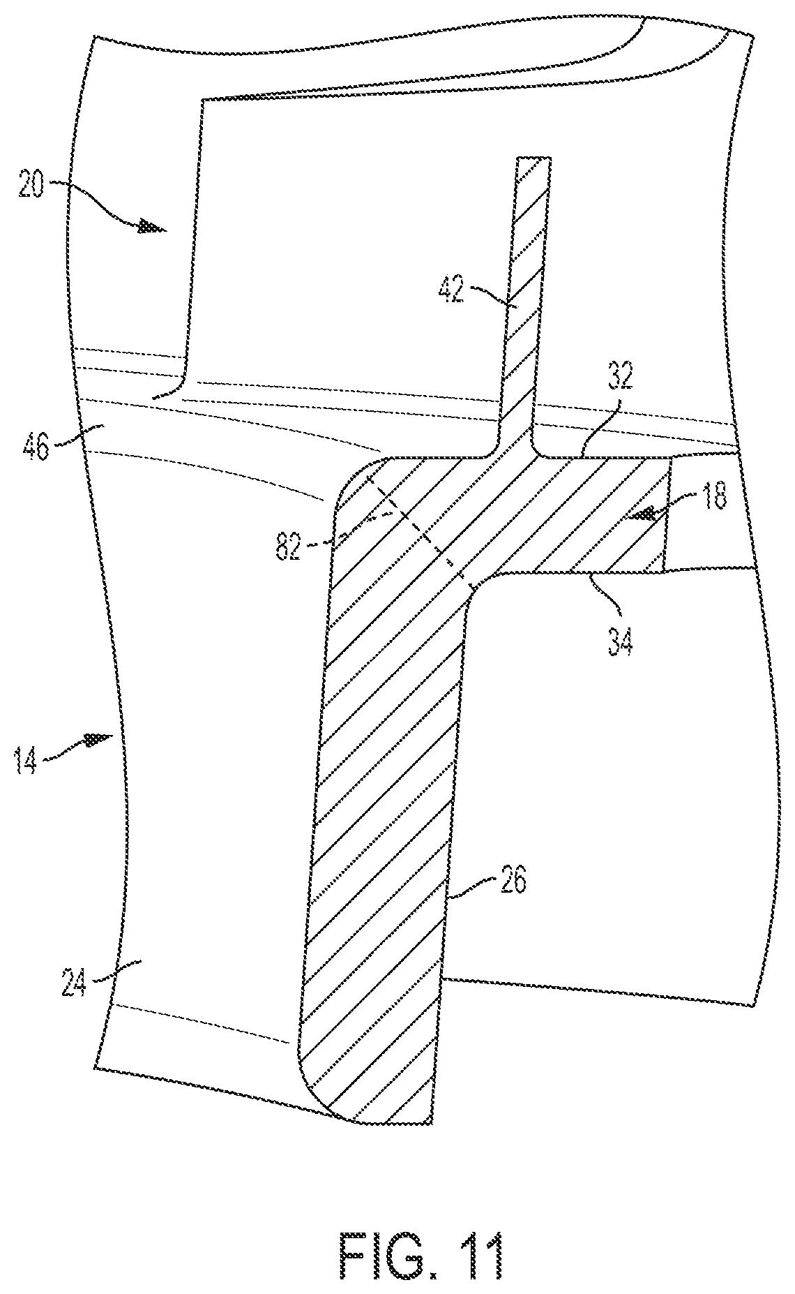 Patent US11773749 Figure 11 – Method and system for nozzle ring repair