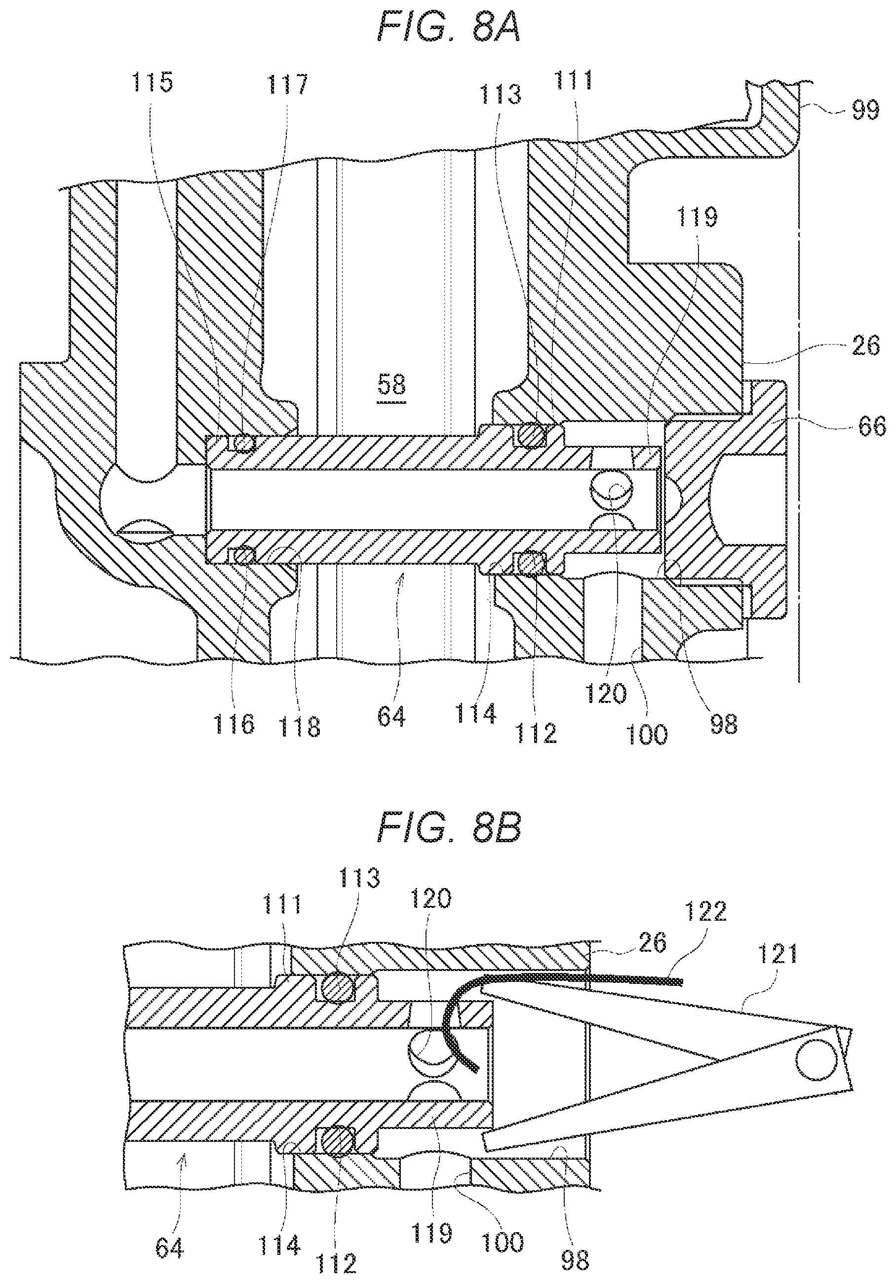 Patent US11773755 Figure 8 – Variable valve timing system