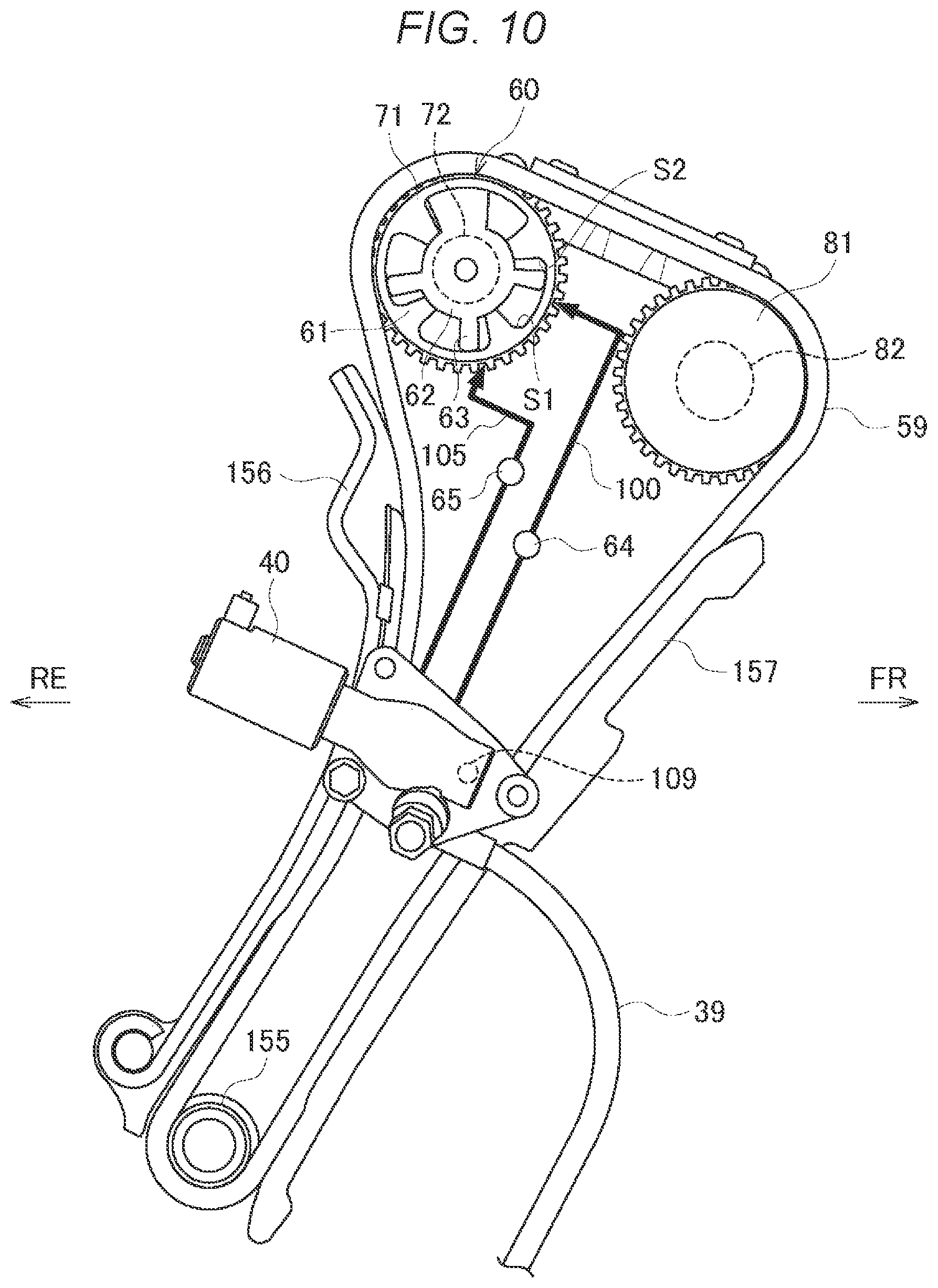Patent US11773755 Figure 11 – Variable valve timing system