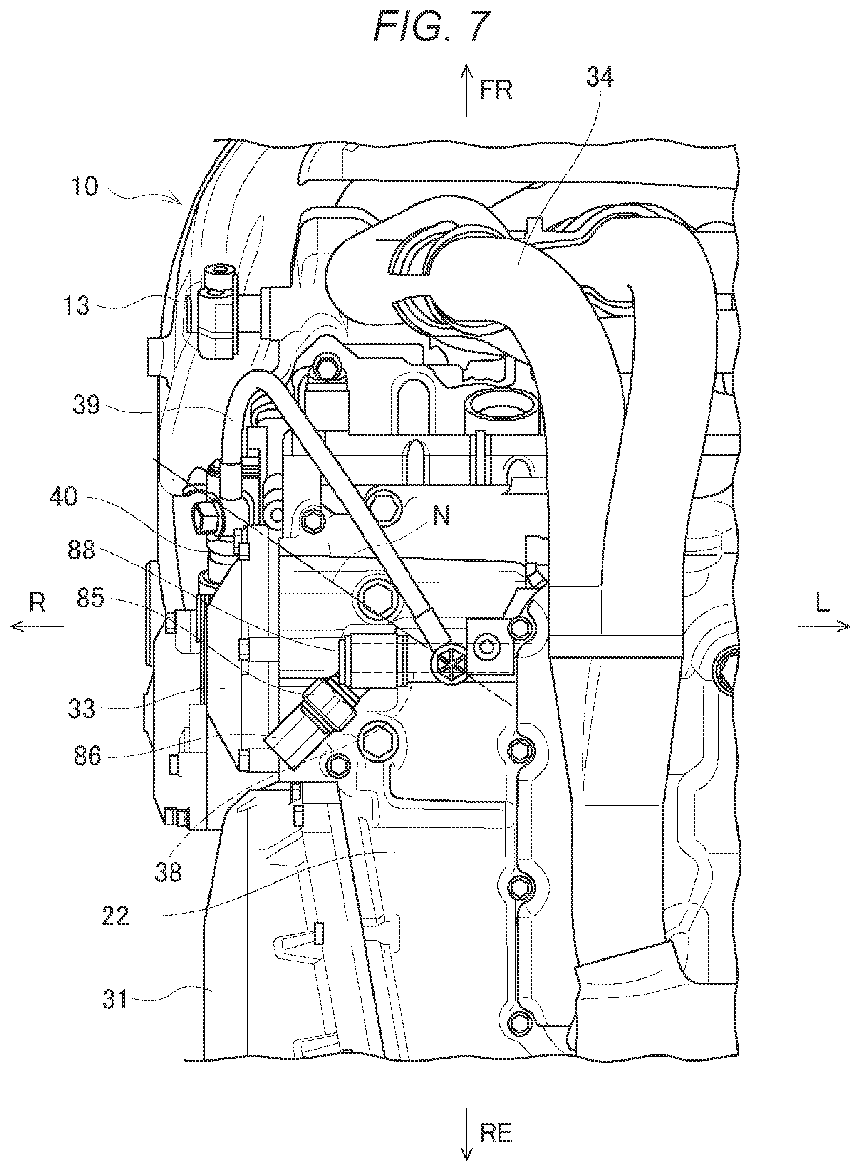 Patent US11773756 Figure 7 – Variable valve timing system