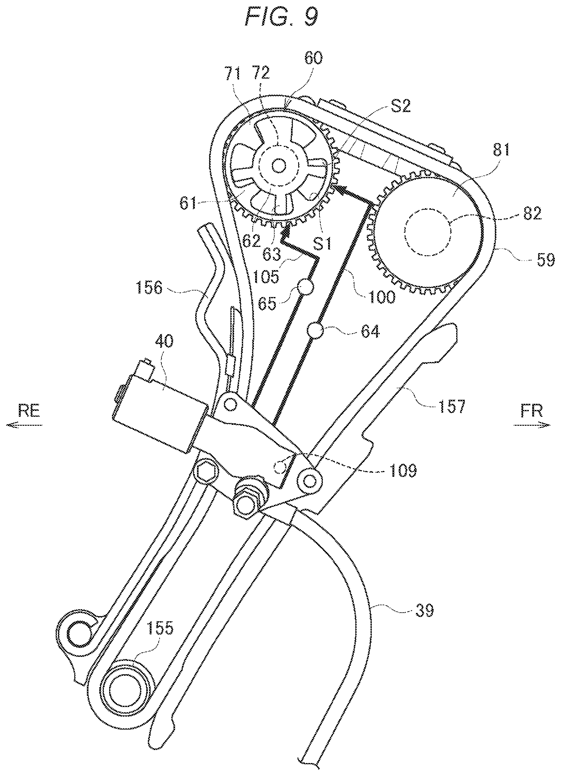 Patent US11773756 Figure 9 – Variable valve timing system
