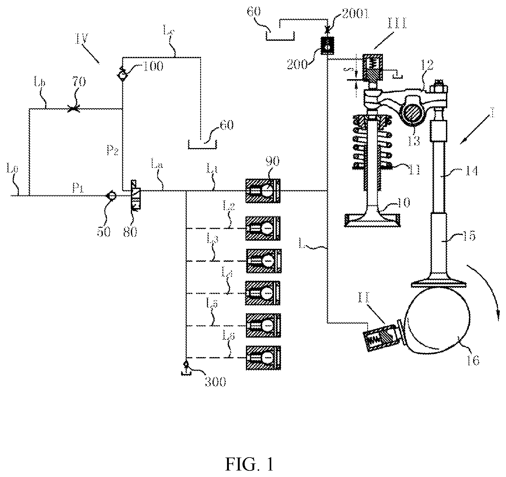 Patent US11773757 Figure 1 – Compression release engine in-cylinder braking system