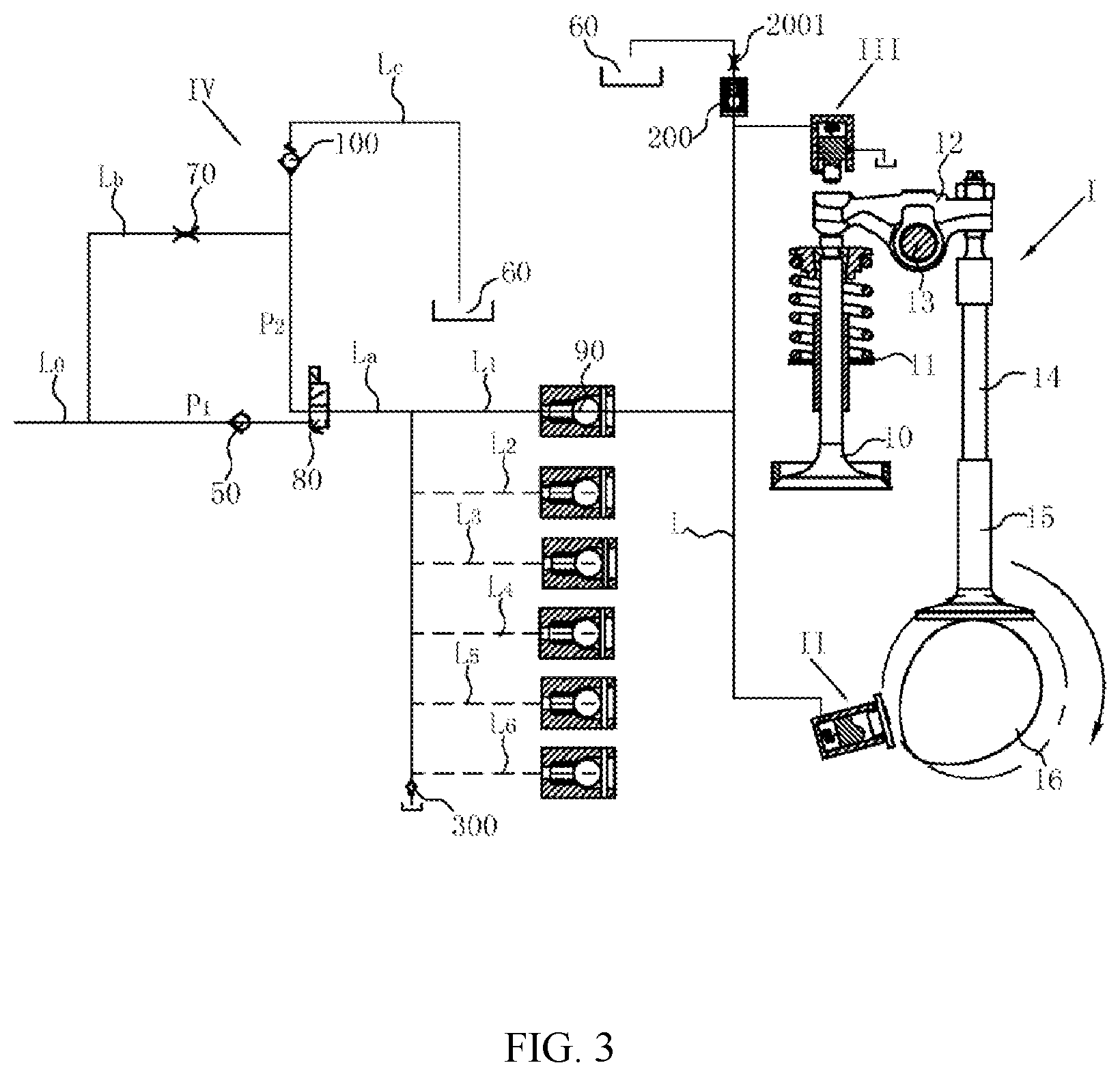 Patent US11773757 Figure 3 – Compression release engine in-cylinder braking system