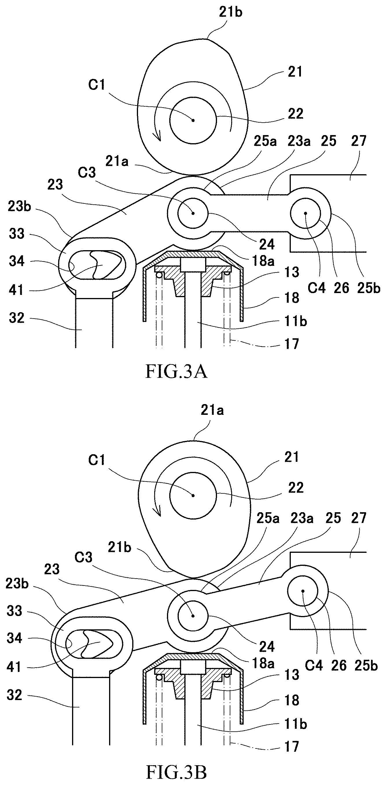 Patent US11773758 Figure 3 – Variable valve mechanism