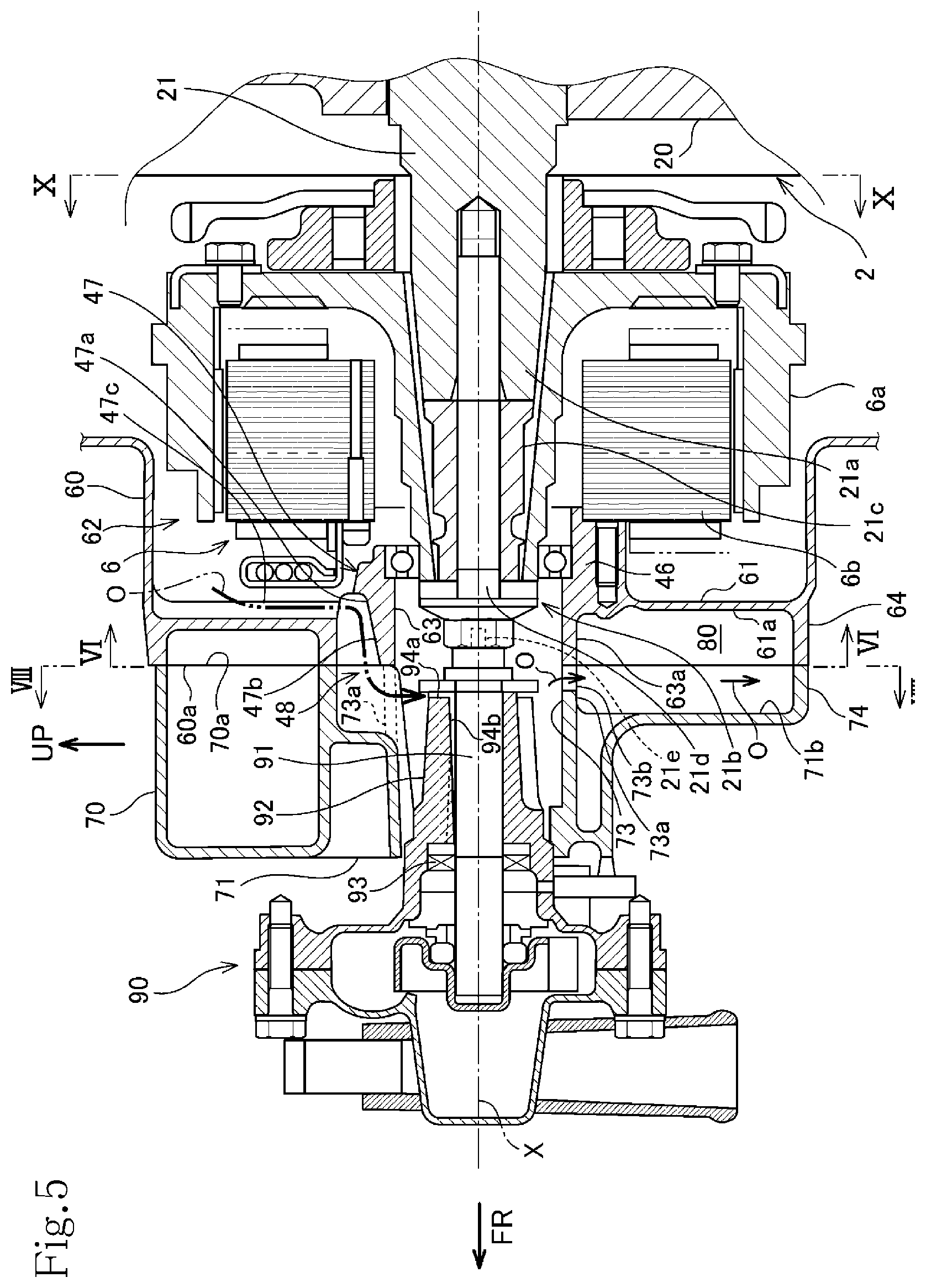 Patent US11773759 Figure 5 – Oil passageway structure for internal combustion engines