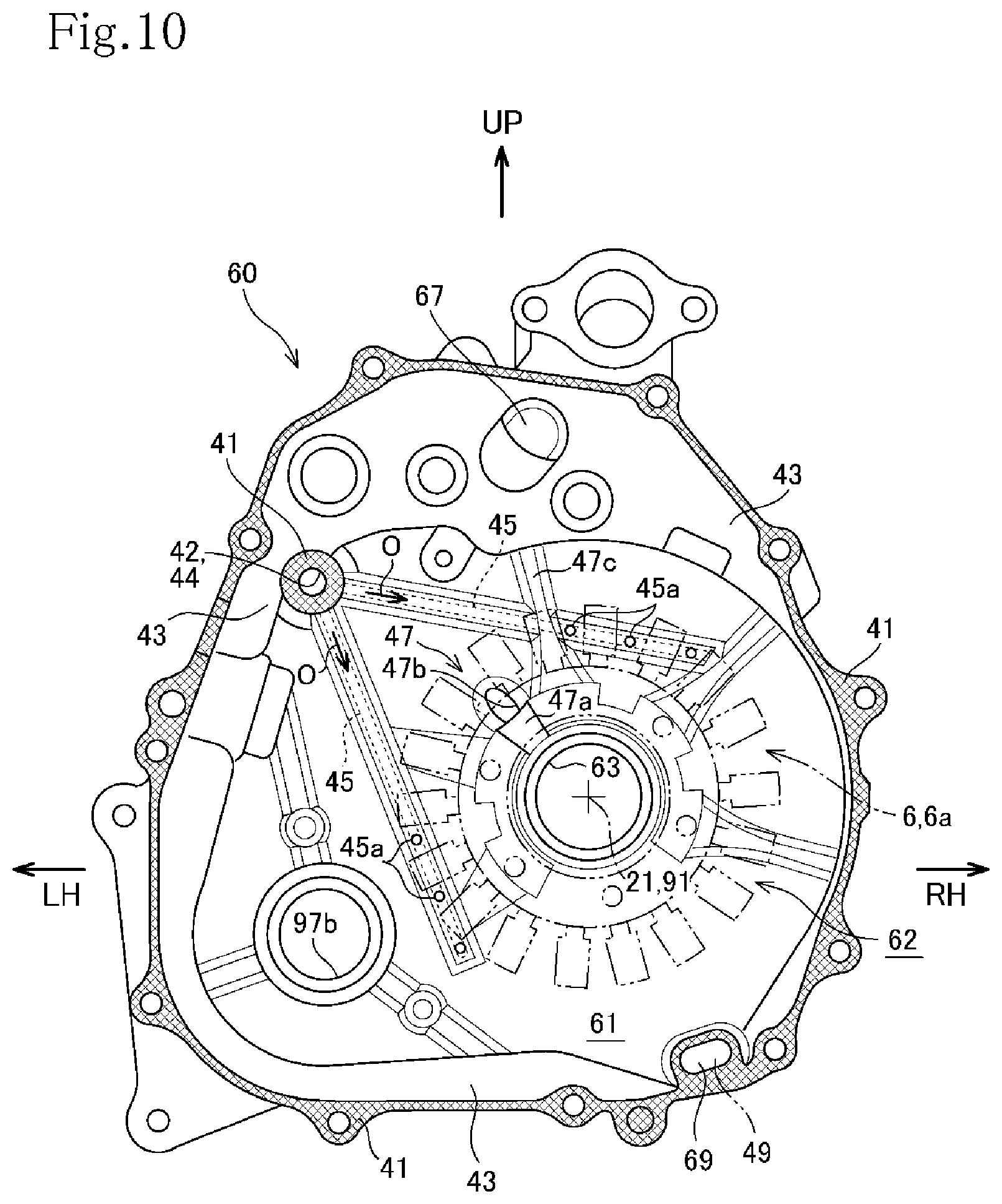 Patent US11773759 Figure 10 – Oil passageway structure for internal combustion engines