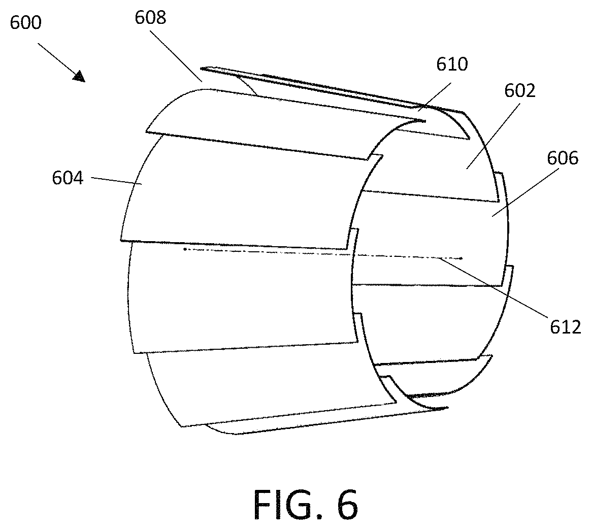 Patent US11773760 Figure 4 – Overlapping vane muffler