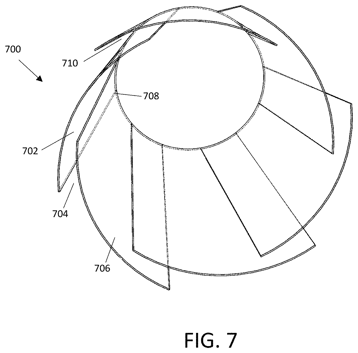 Patent US11773760 Figure 5 – Overlapping vane muffler