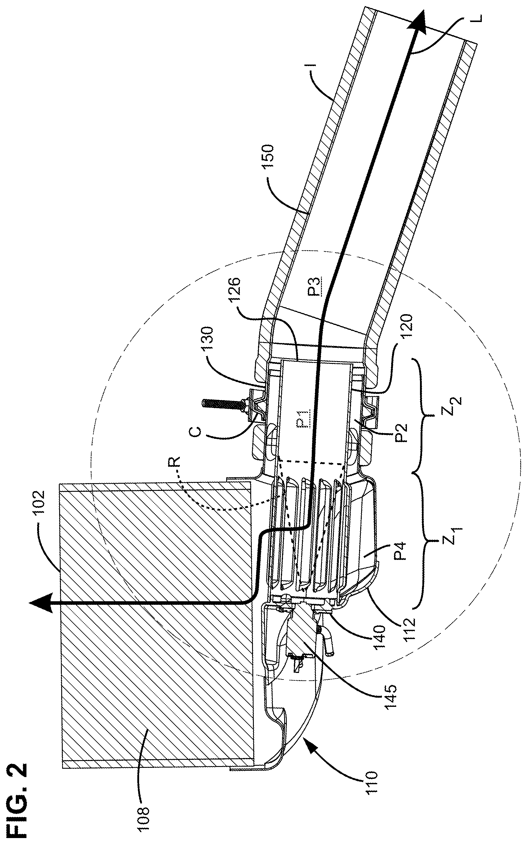 Patent US11773763 Figure 2 – Dosing and mixing assemblies for exhaust aftertreatment system