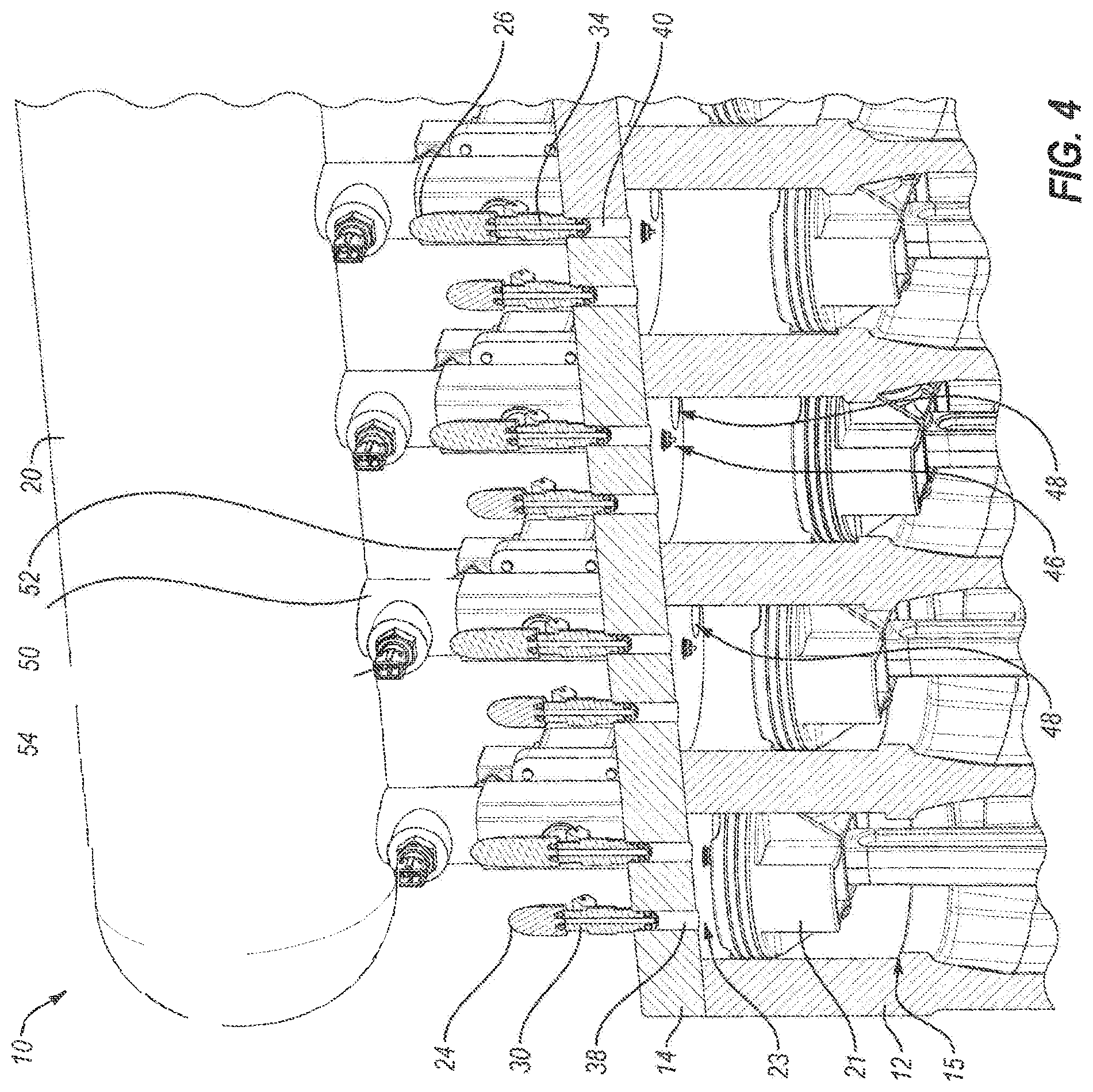 Patent US11773765 Figure 4 – Internal combustion engine, combustion systems, and related methods and control methods and systems
