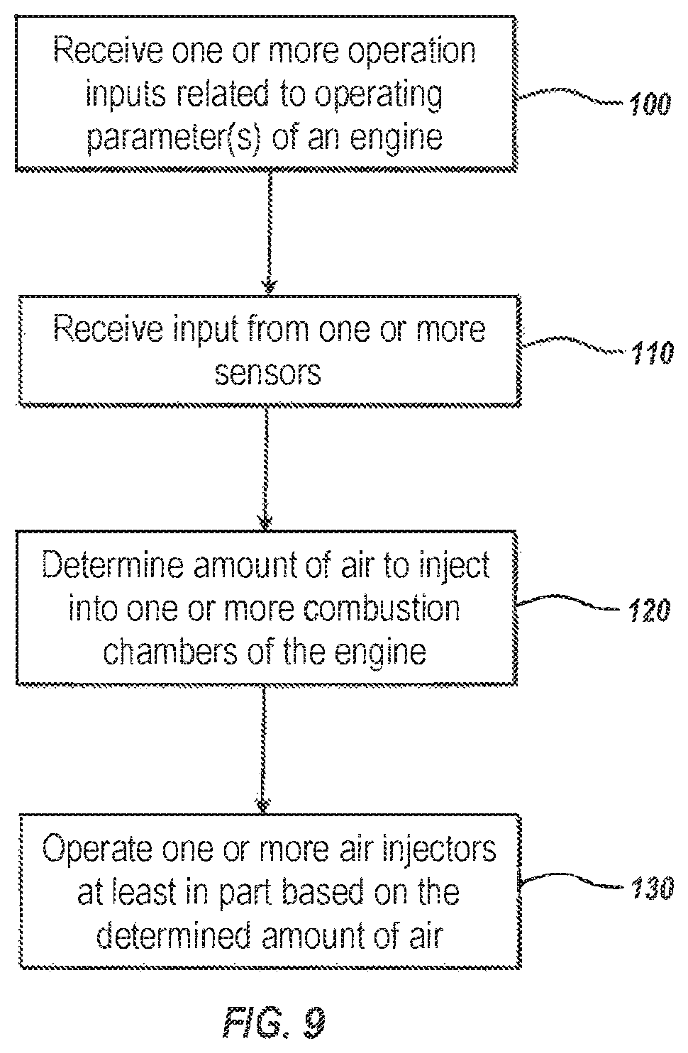 Patent US11773765 Figure 9 – Internal combustion engine, combustion systems, and related methods and control methods and systems
