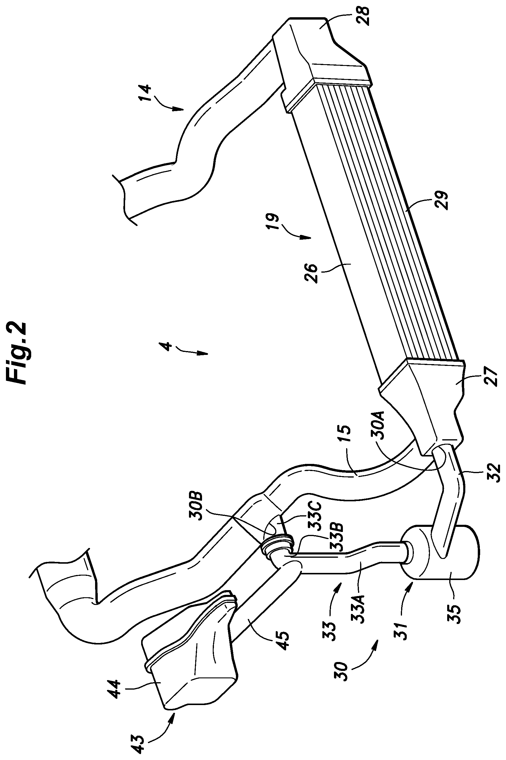 Patent US11773766 Figure 2 – Intake device of internal combustion engine