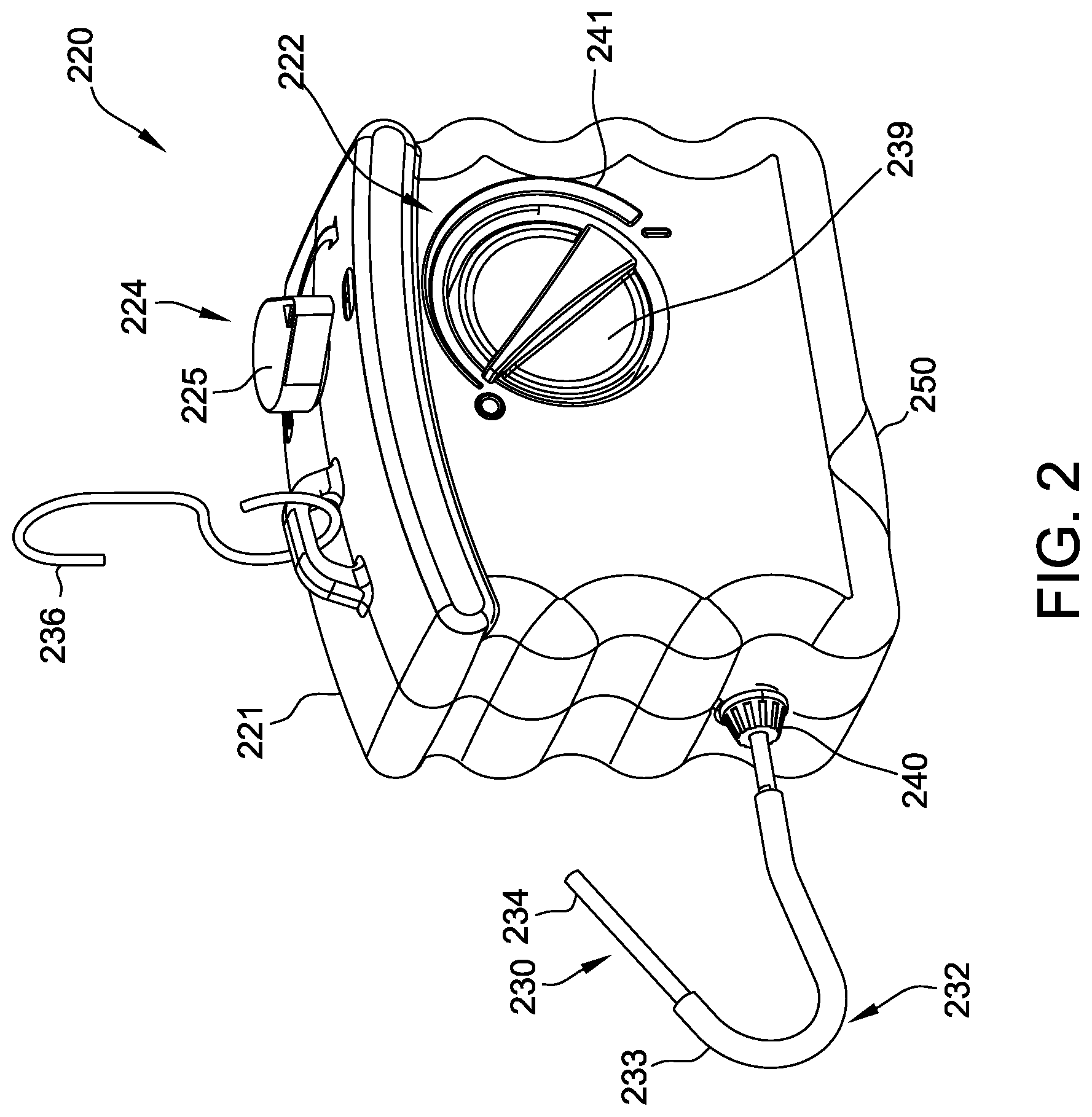 Patent US11773770 Figure 2 – Intake cleaner and dispense mechanism