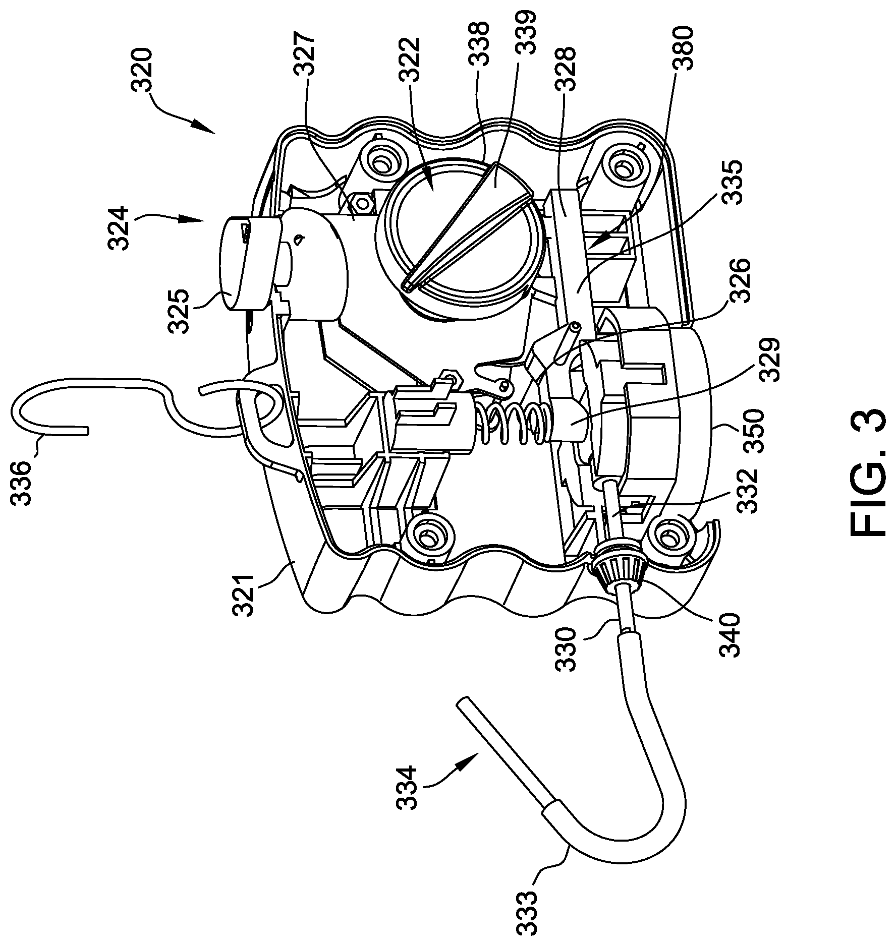 Patent US11773770 Figure 3 – Intake cleaner and dispense mechanism