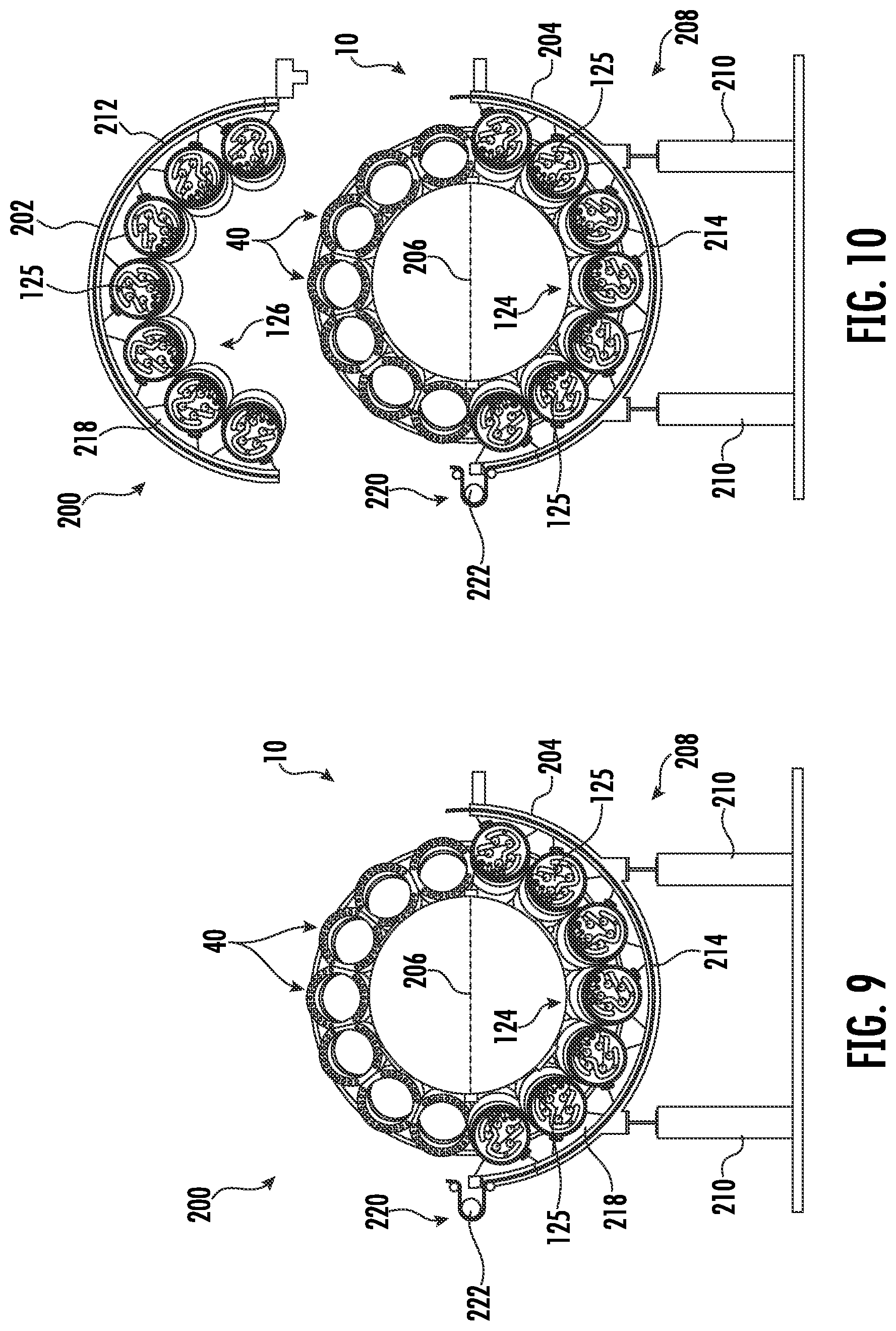 Patent US11773772 Figure 6 – System and method for installation or removal of one or more combustion cans