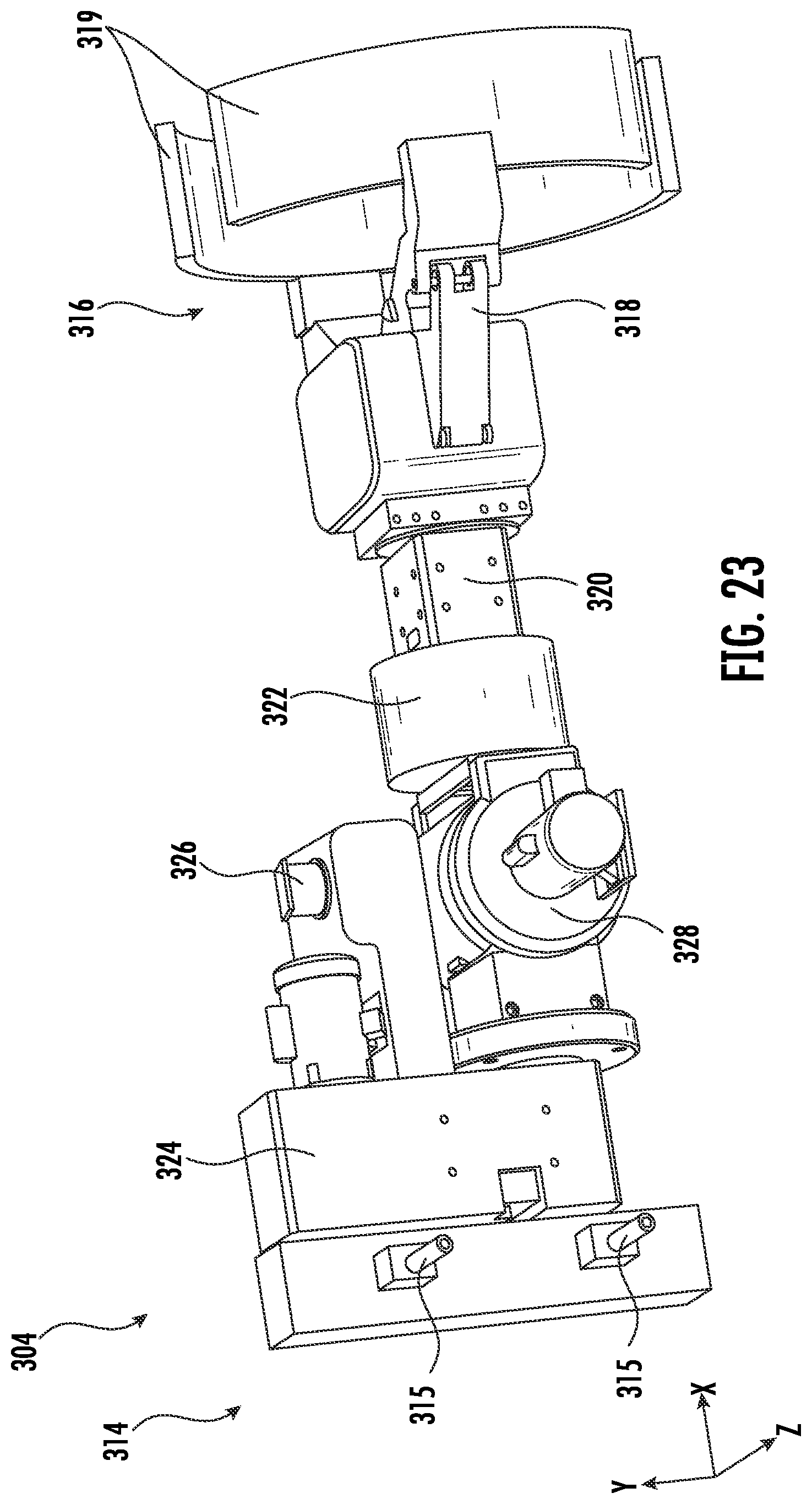 Patent US11773772 Figure 16 – System and method for installation or removal of one or more combustion cans