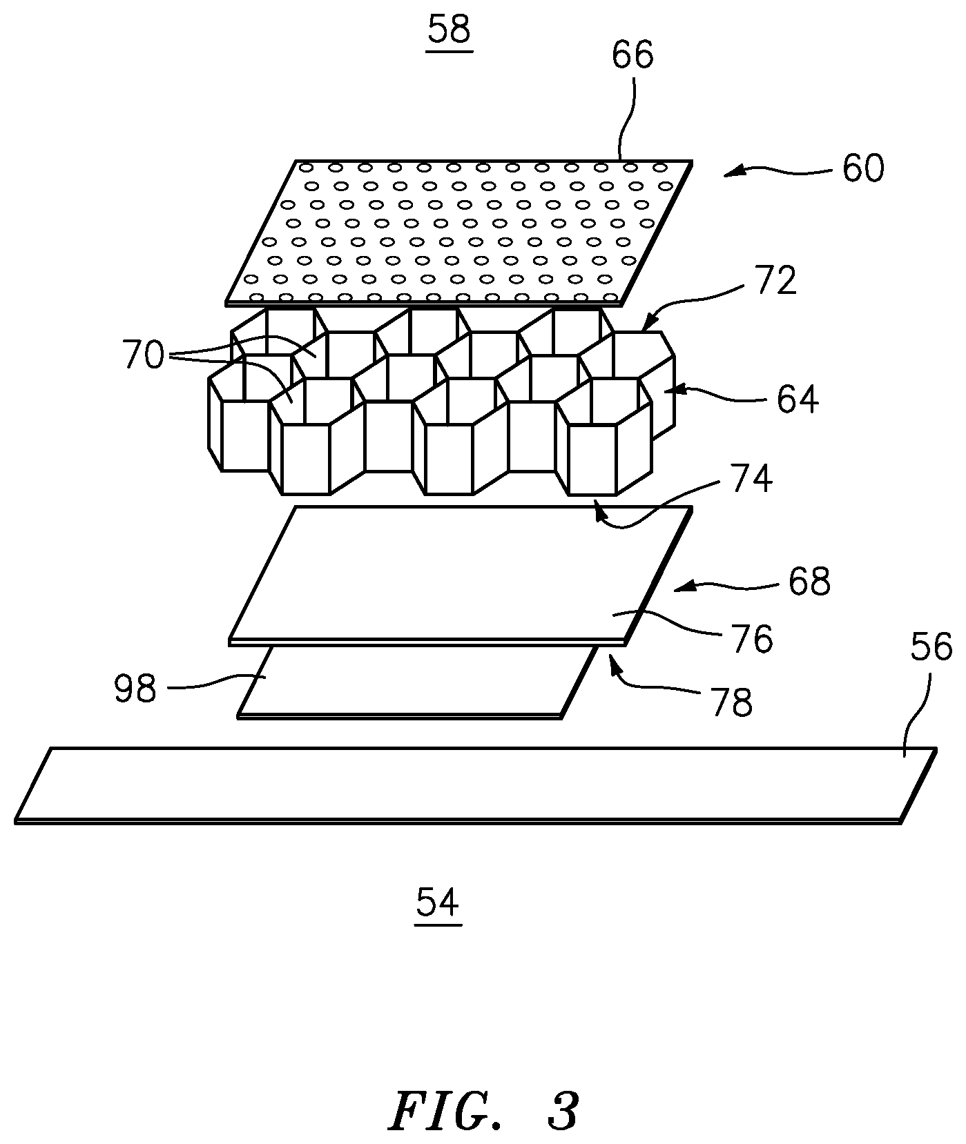 Patent US11773783 Figure 3 – Flexible sensor system for prognostic health monitoring of composite aerostructures