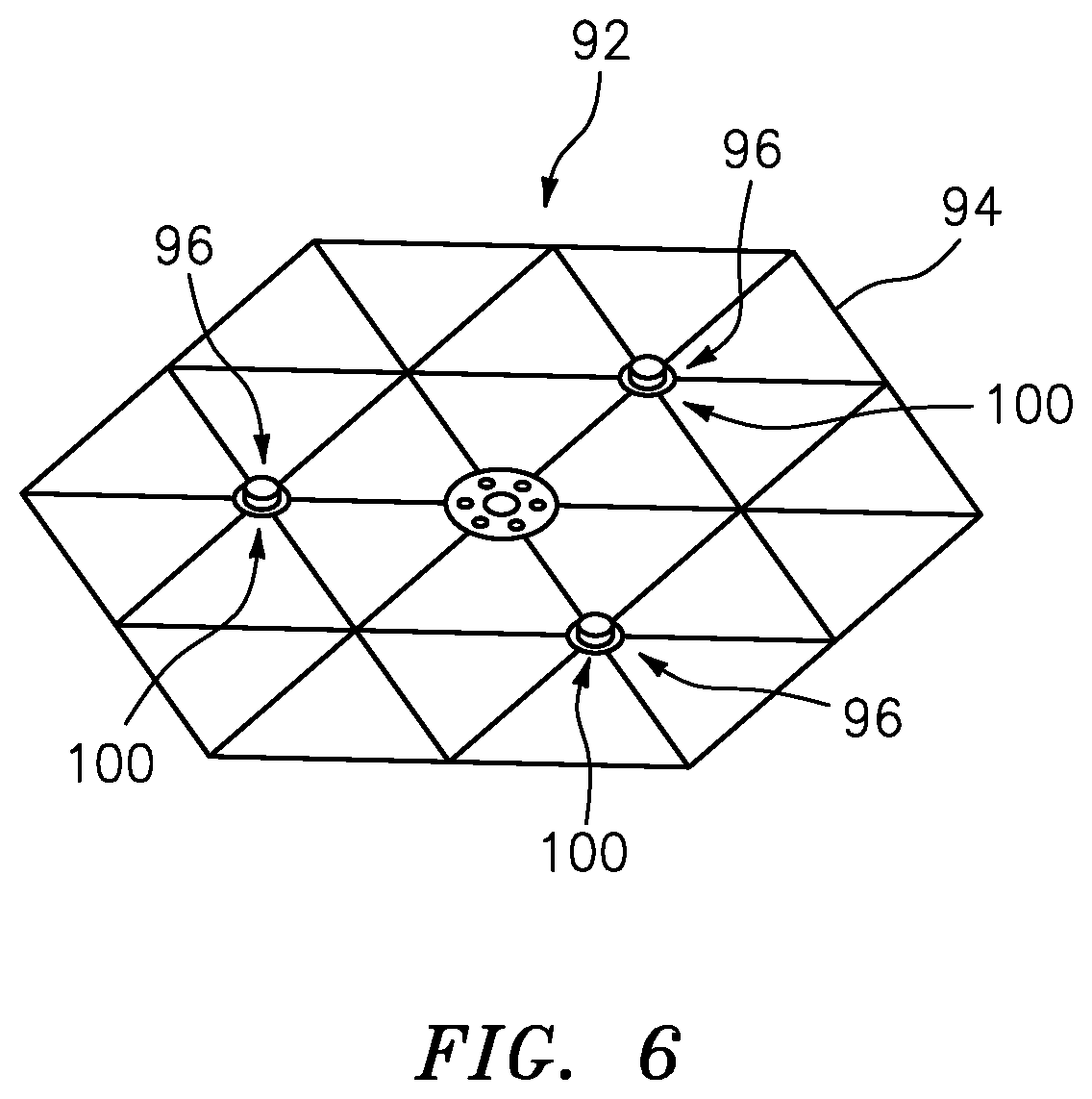 Patent US11773783 Figure 6 – Flexible sensor system for prognostic health monitoring of composite aerostructures